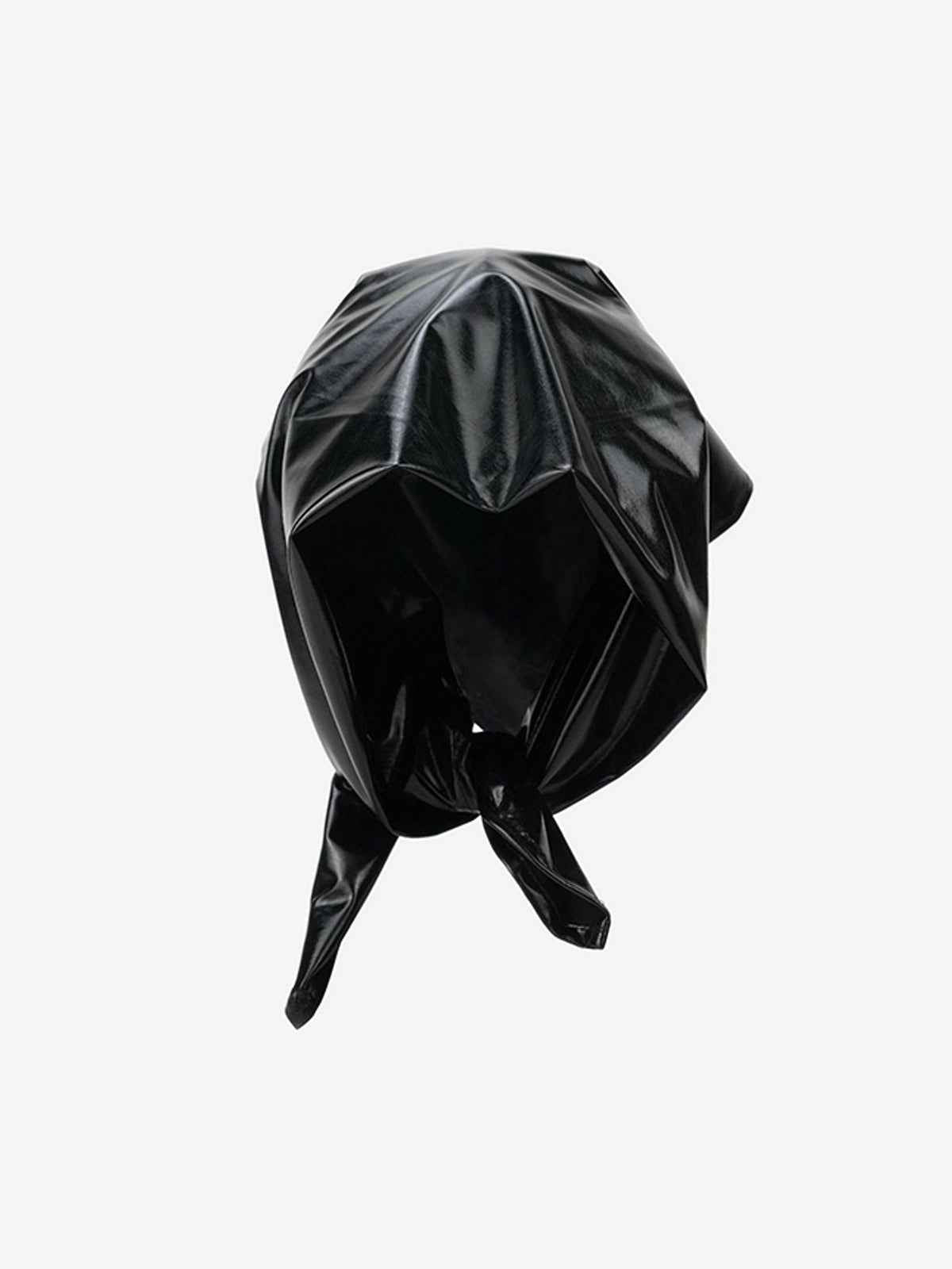 Street PU Leather Triangle Head Scarf
