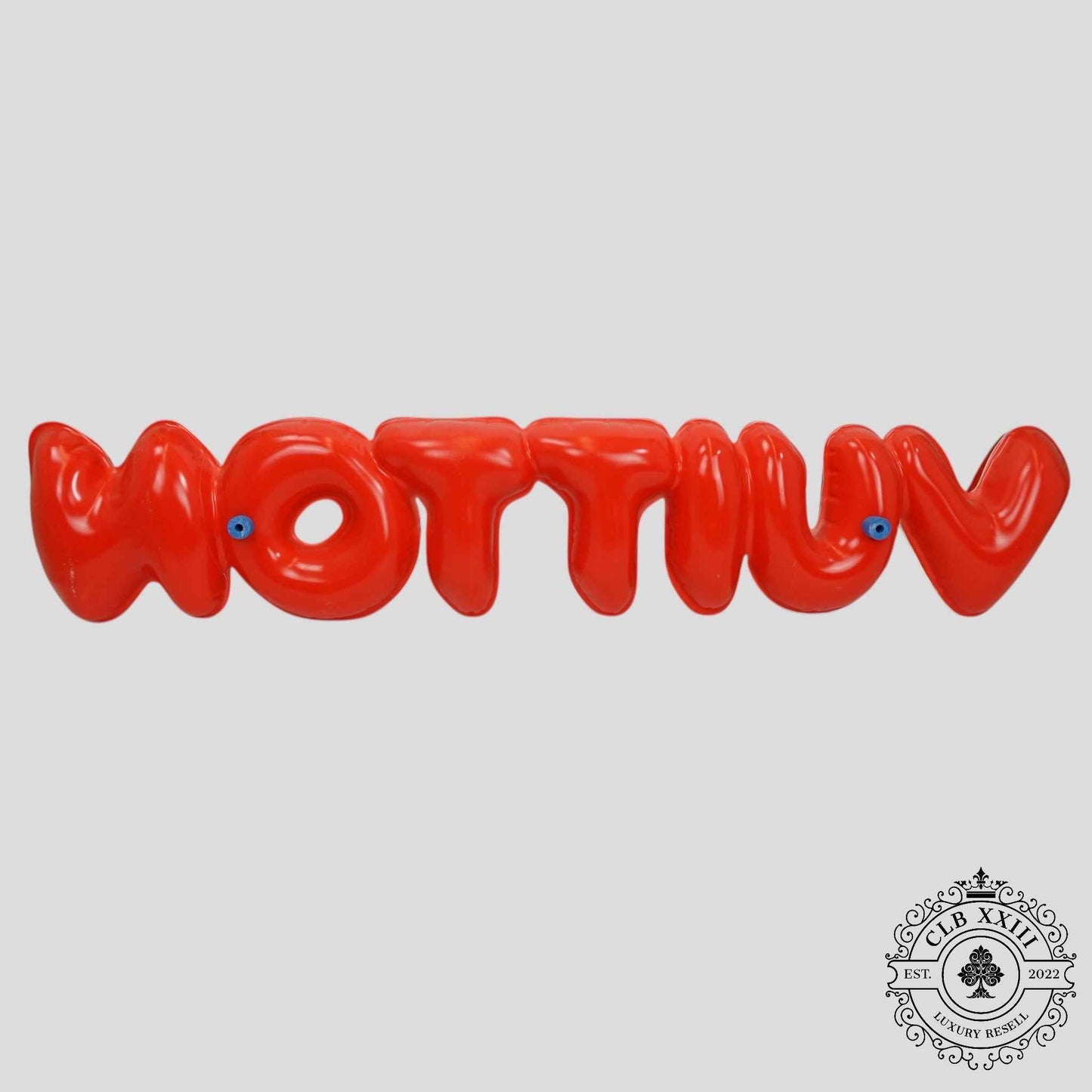 Louis Vuitton Bubble Letter Store Display Sign