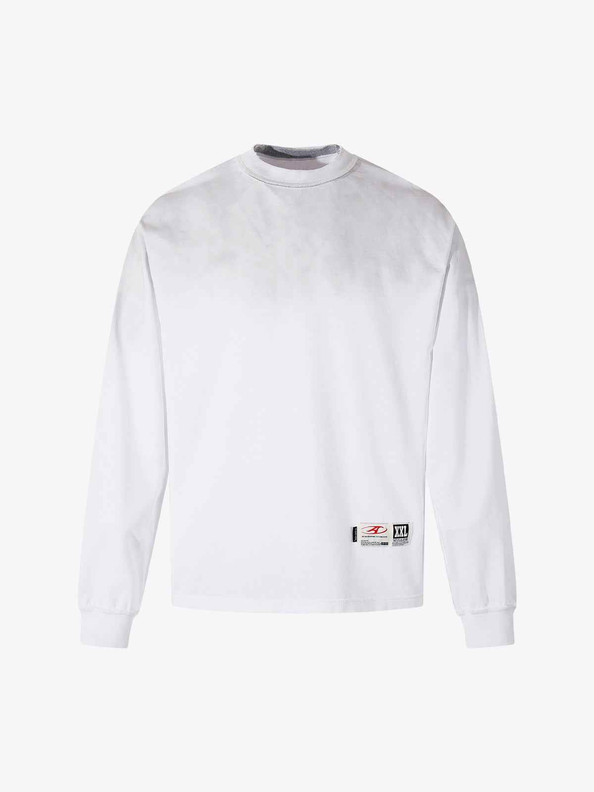 Street Dirty Dyed Washed Long-Sleeved T-Shirt