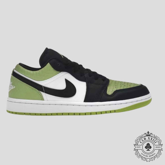 Air Jordan 1 Low Snakeskin Vivid Green (Women's)