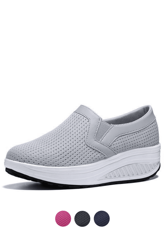USS Shoes Eva Women's Mesh Platform Shoes - Luxuryurbanwear
