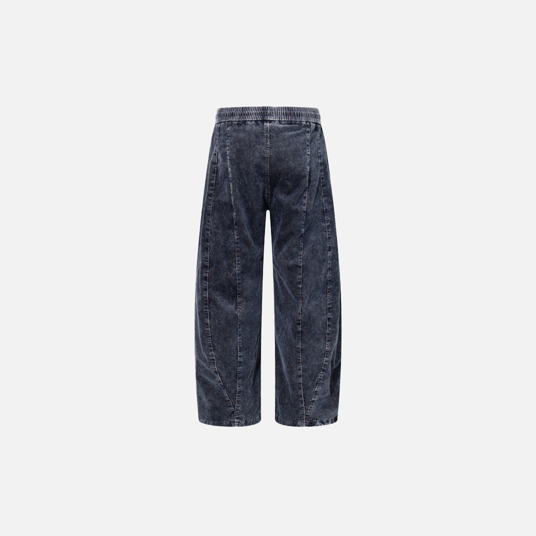 Streetwear Retro Patchwork Loose Fit Wide Leg Denim Jeans - Luxuryurbanwear