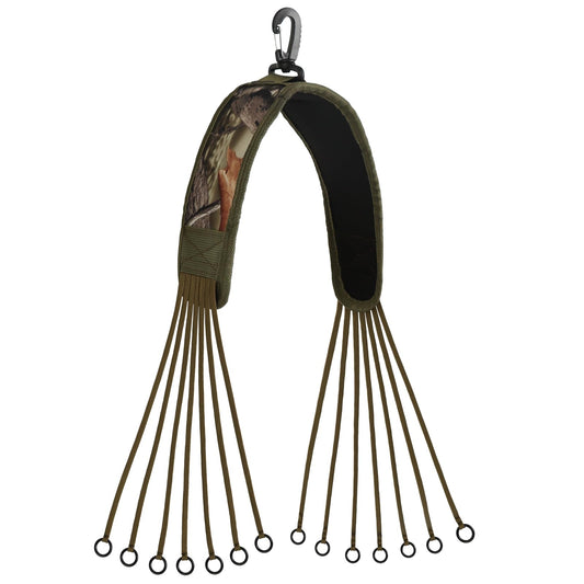 Tugaizi Duck Carrier Game Strap 14 Drops Slip Ring Waterfowl Game Carrier Bird Dove Strap Waterfowl Hunting Game Tote Goose Birds Hanger Carrier