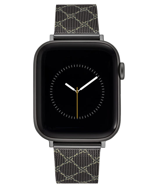 NINE WEST Fashion Mesh Bracelet for Apple Watch Secure Adjustable Apple Watch Band Replacement Fits Most Wrists