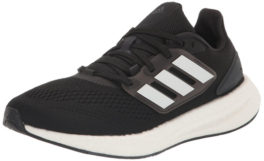adidas Womens Pureboost 22 Running Shoe Black/White/Carbon 5.5
