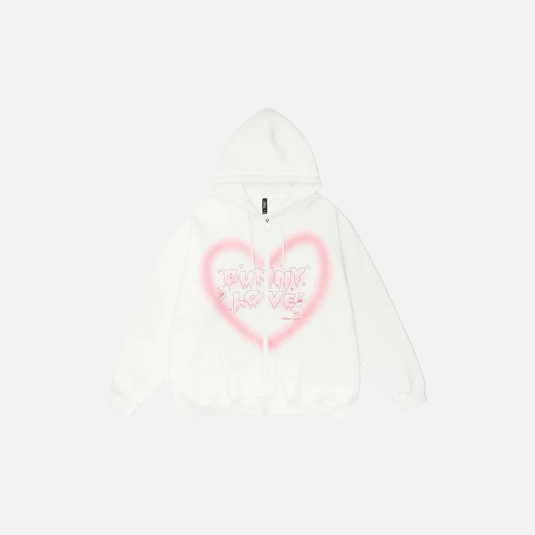 Essential Graffiti Print Hip Hop Hooded Sweatshirt - Luxuryurbanwear