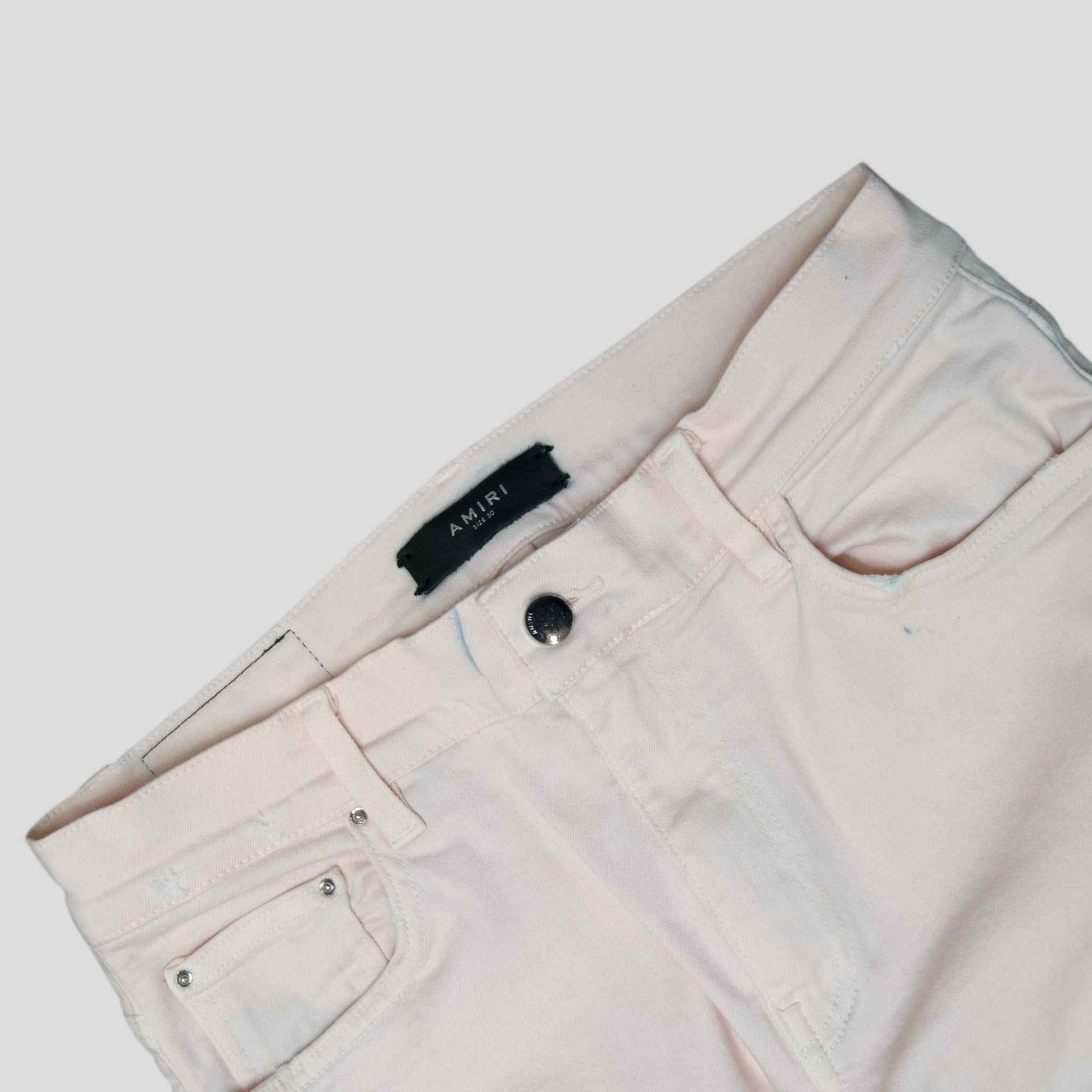 Amiri MX1 Jeans in Pink - Preowned