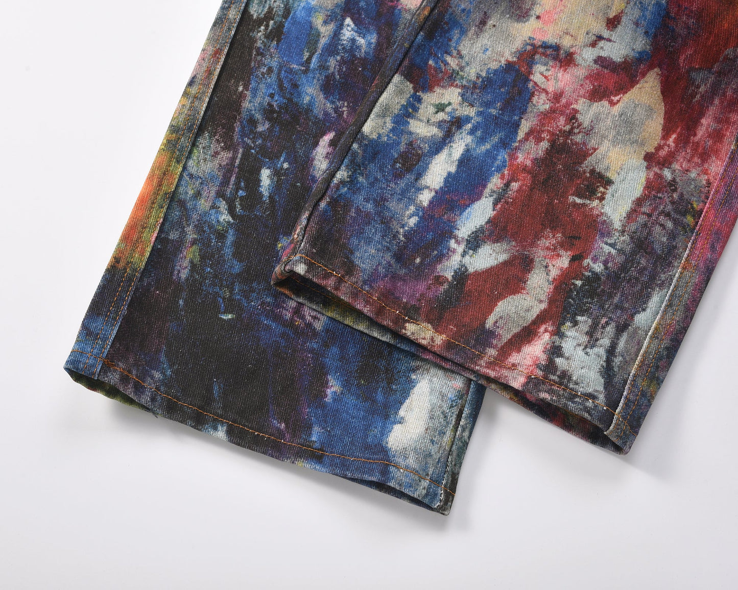 Multicolor Paint Splash | Denim Jeans - Luxuryurbanwear