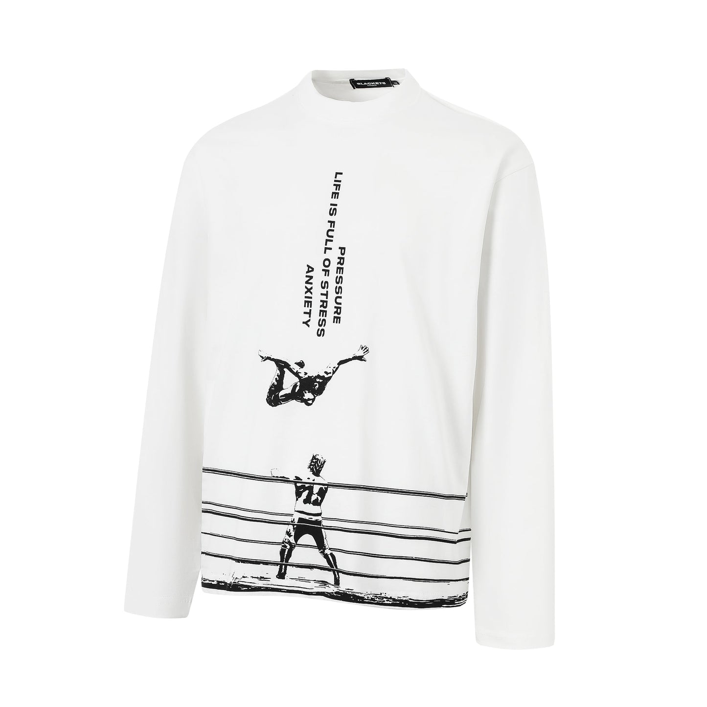 Wrestling Graphic Print | Streetwear Sweatshirt - Luxuryurbanwear
