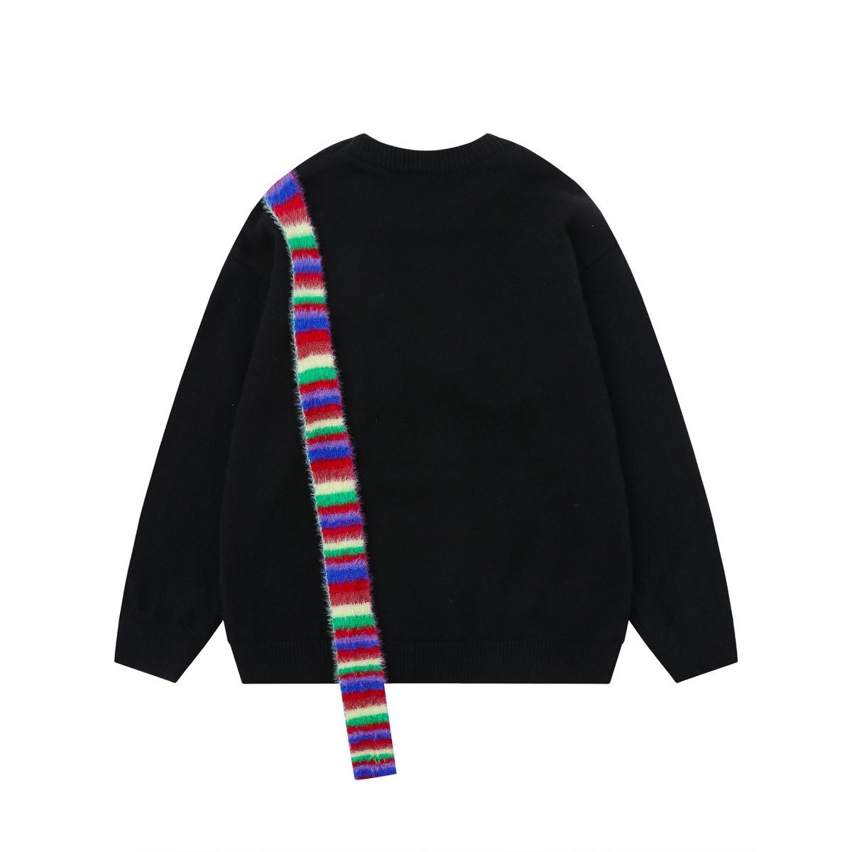 Snow Pup | Embroidered Dog Knit Sweater - Luxuryurbanwear