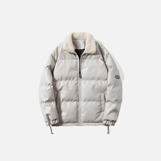 Stylish Winter Fur Collar Parka Puffer Jacket - Luxuryurbanwear