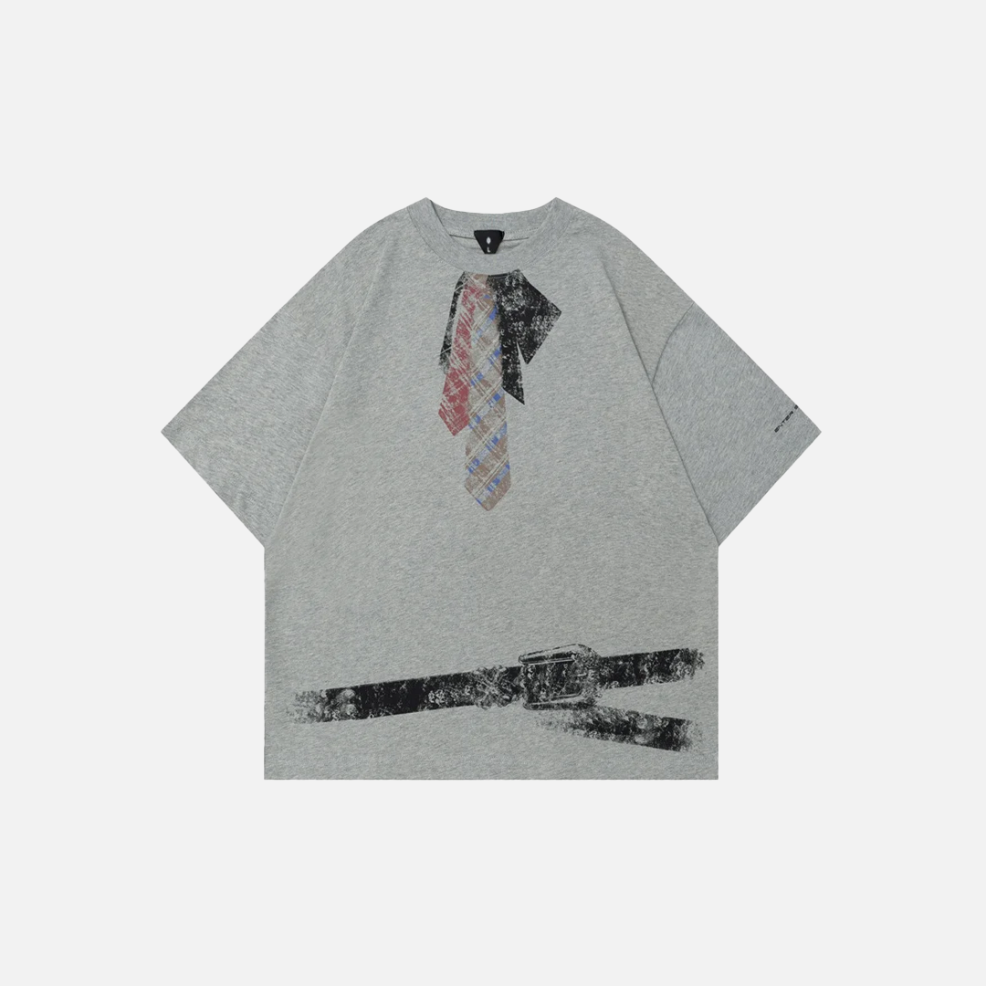 Oversize Graphic Print Loose Fit Short Sleeve T-Shirt - Luxuryurbanwear