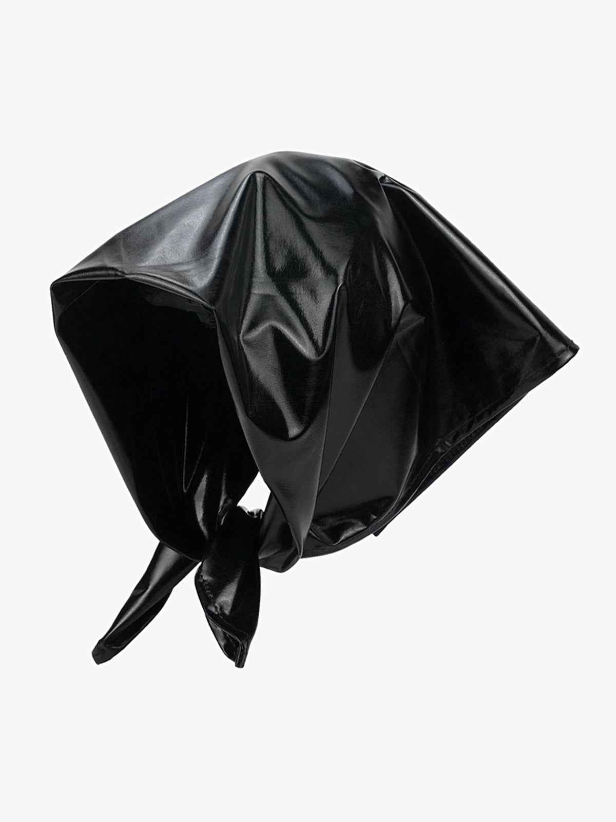 Street PU Leather Triangle Head Scarf