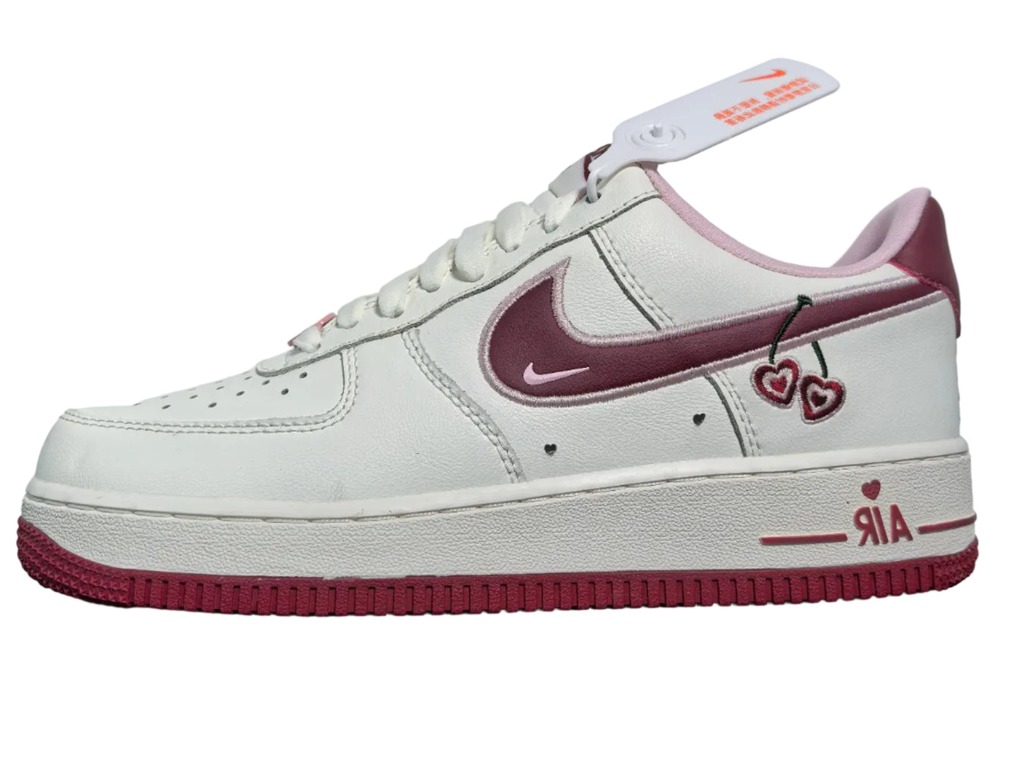 Custom Air Force 1'07 Low Valentine's Day