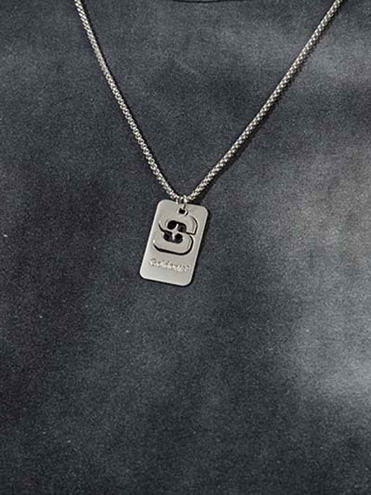 Long Sleeve Inkjet Necklace