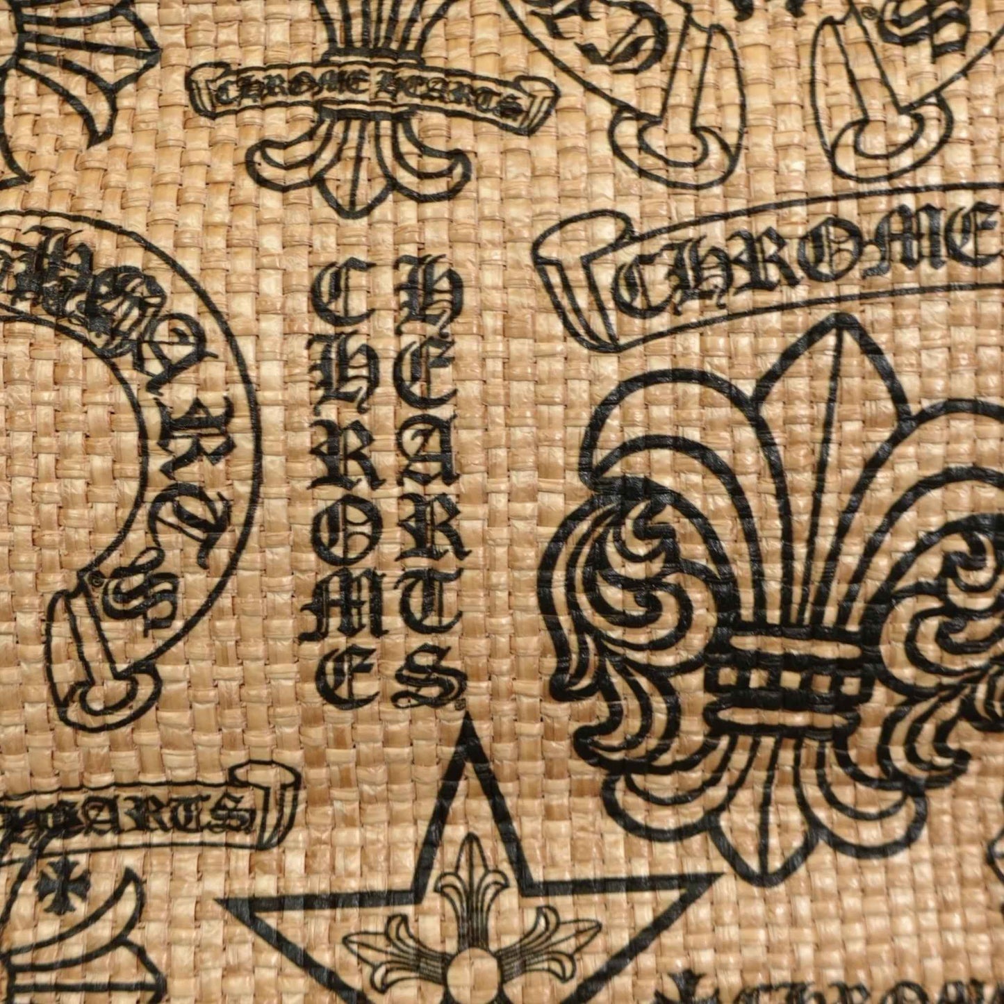 Chrome Hearts Stencil Beach Bag in Tan