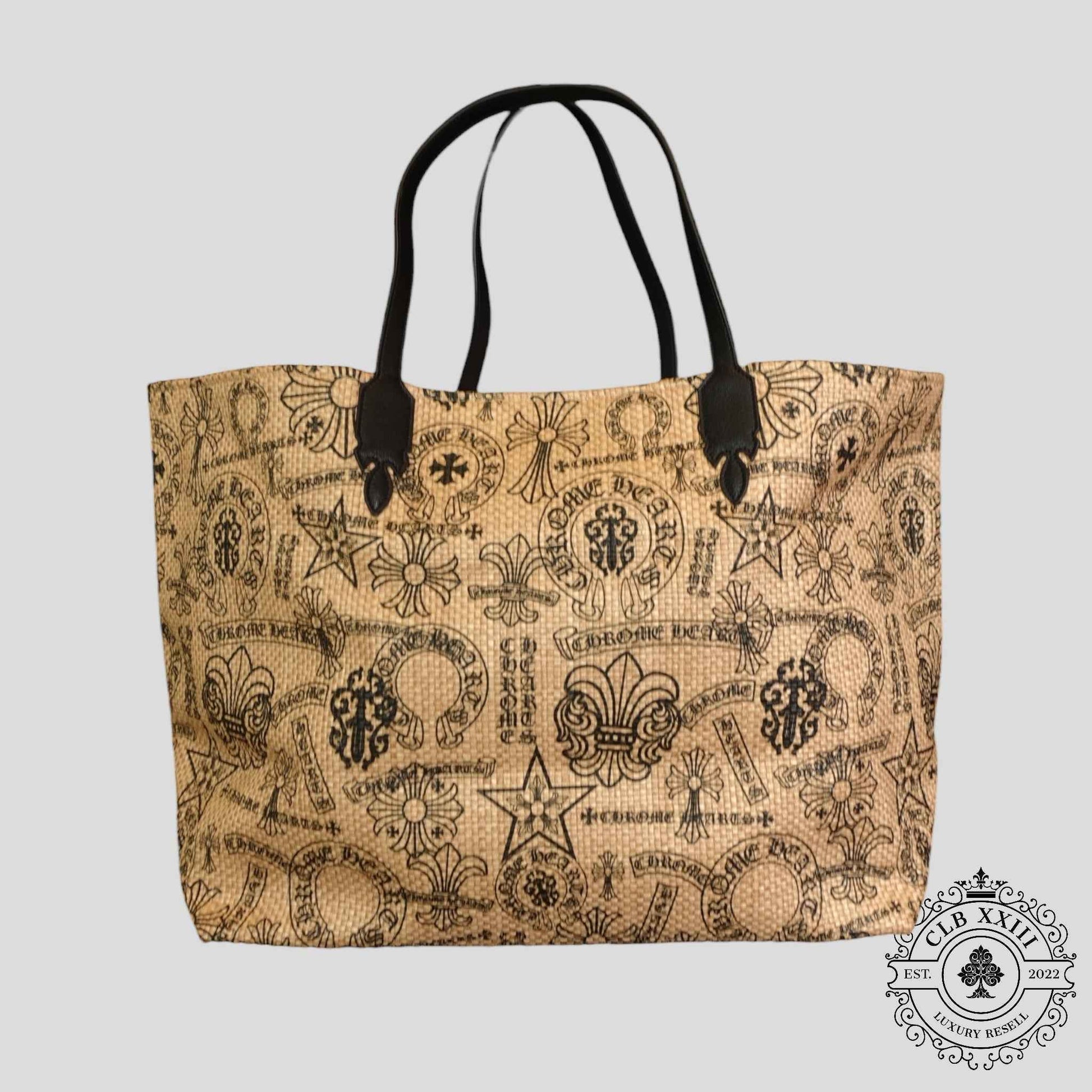 Chrome Hearts Stencil Beach Bag in Tan