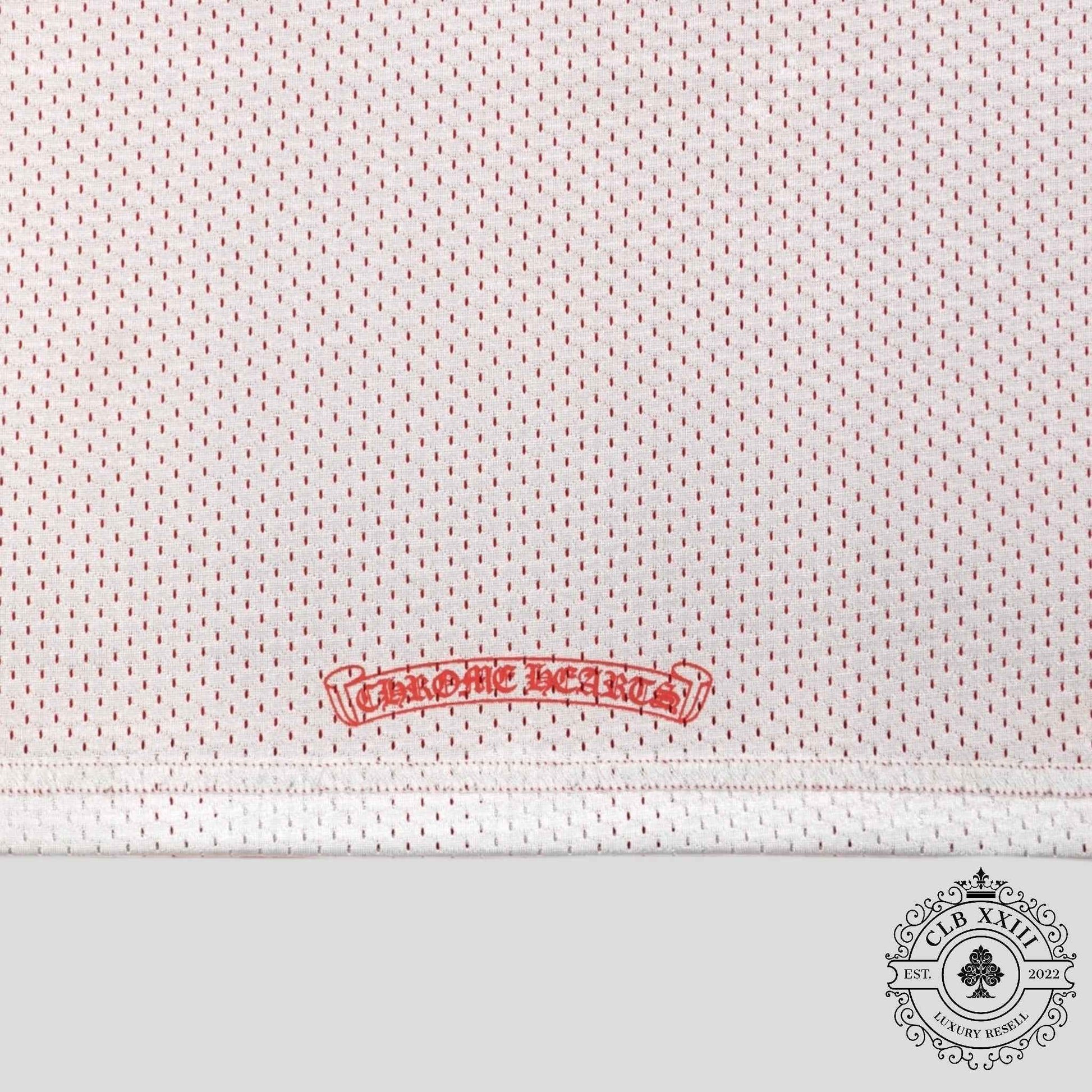 Chrome Hearts Reversible Mesh Team 99 Jersey in Red