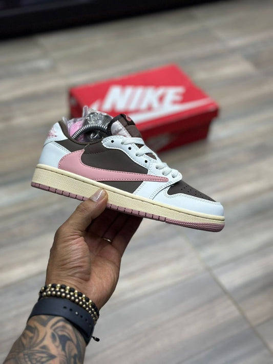 Custom Travis Scott x Air Jordan 1 Low DX4131-206 - Luxuryurbanwear