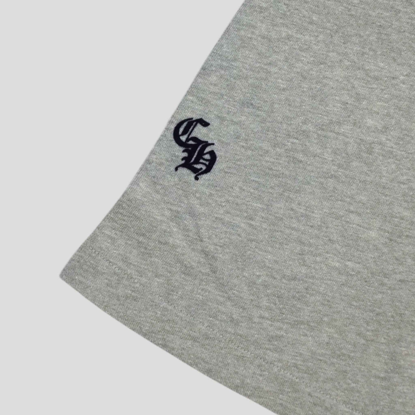 Chrome Hearts Women's Triple Cross CH Flocked Sweatpants in Grey