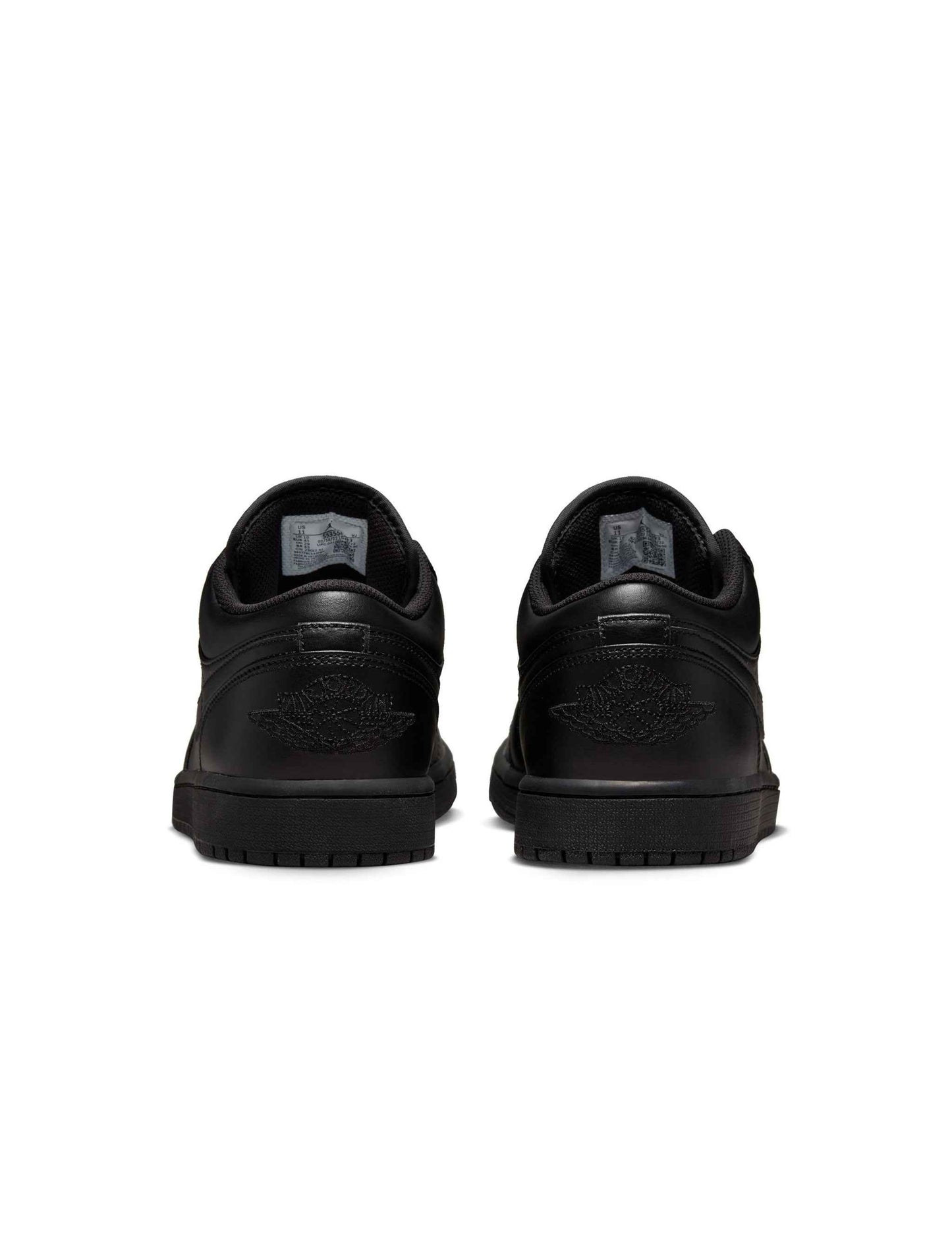 Air Jordan Mens 1 Low  - Triple Black