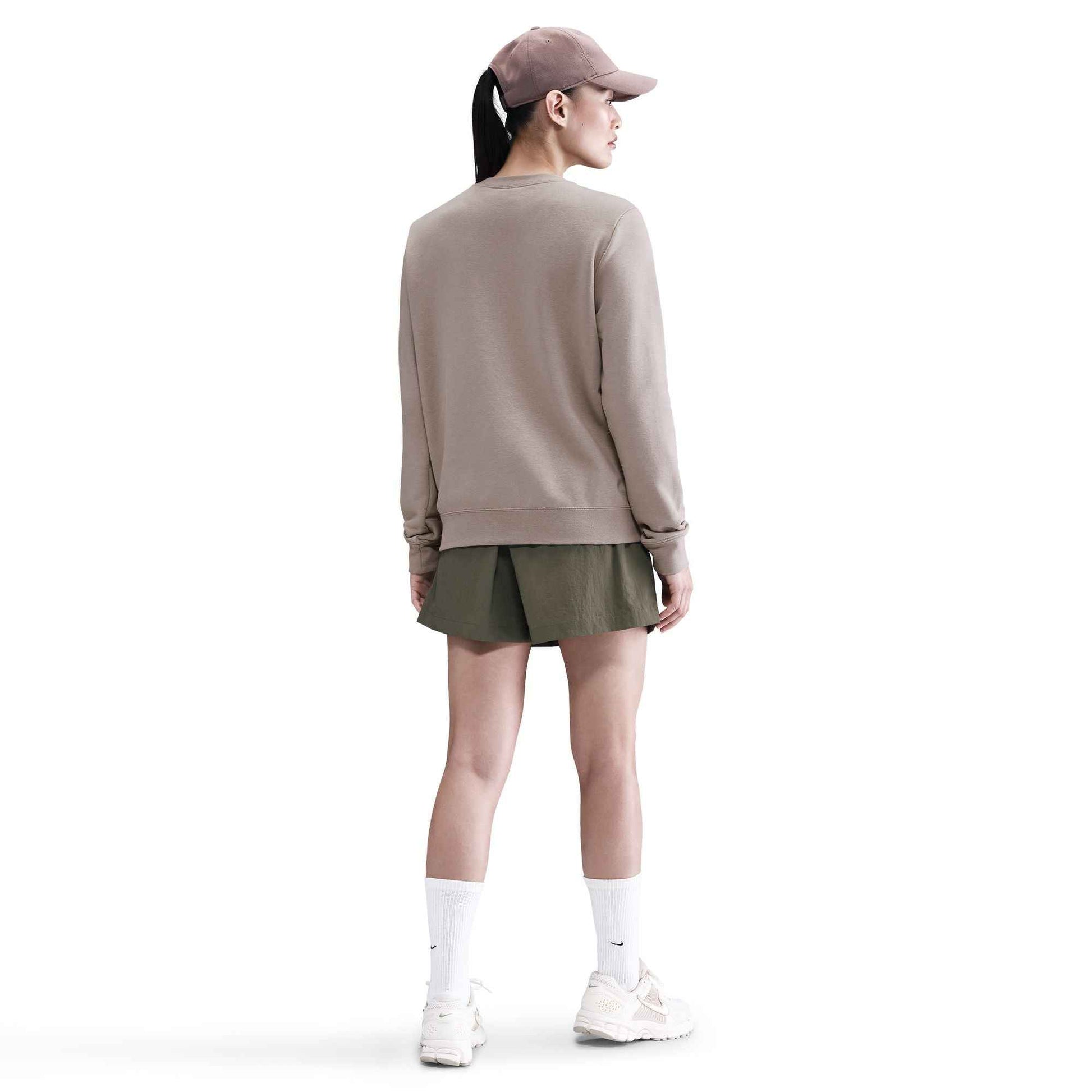 Nike Women's Sportswear Club Fleece Crewneck - Malt