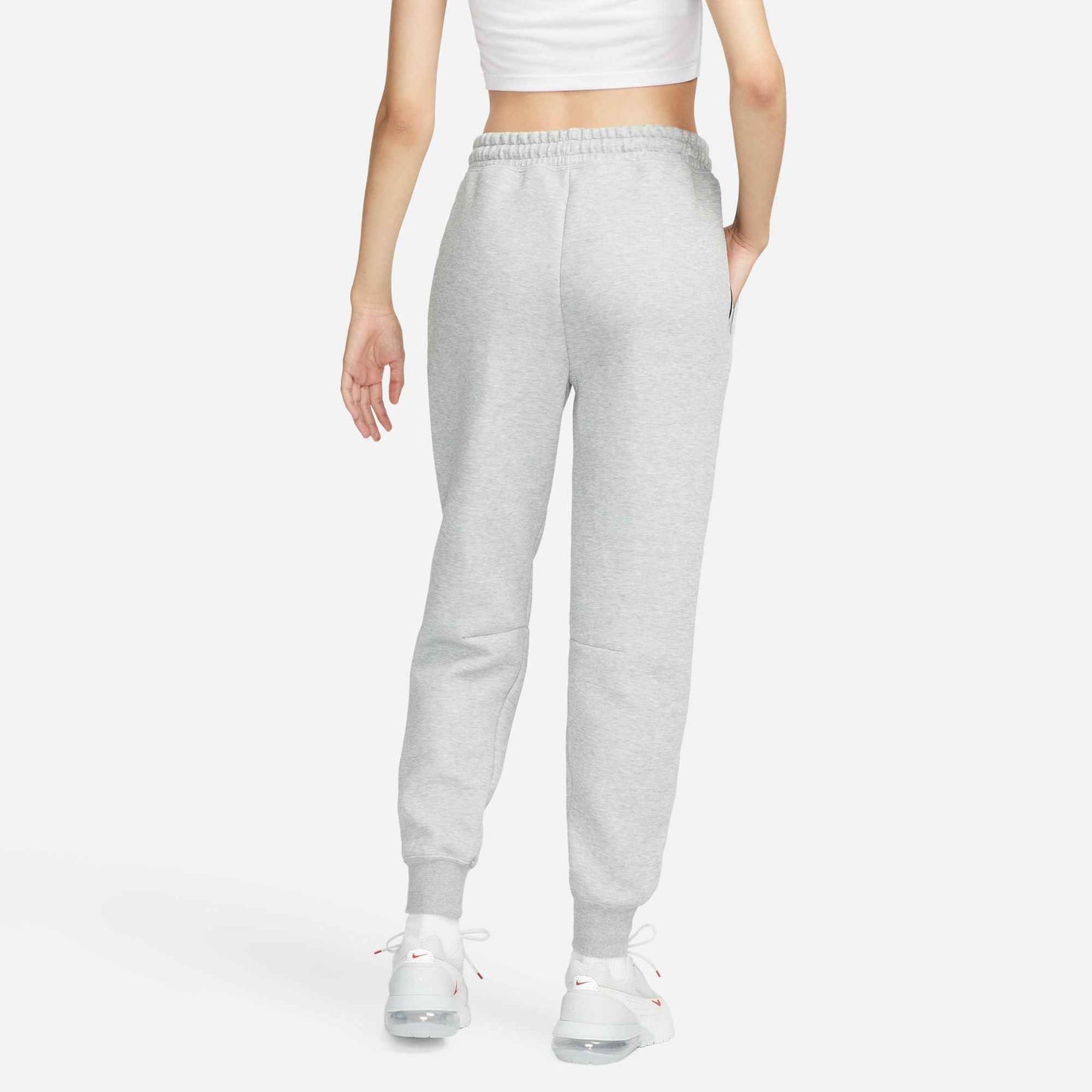 Nike Womens Sportswear Tech Fleece - Dark Grey Heather/Black