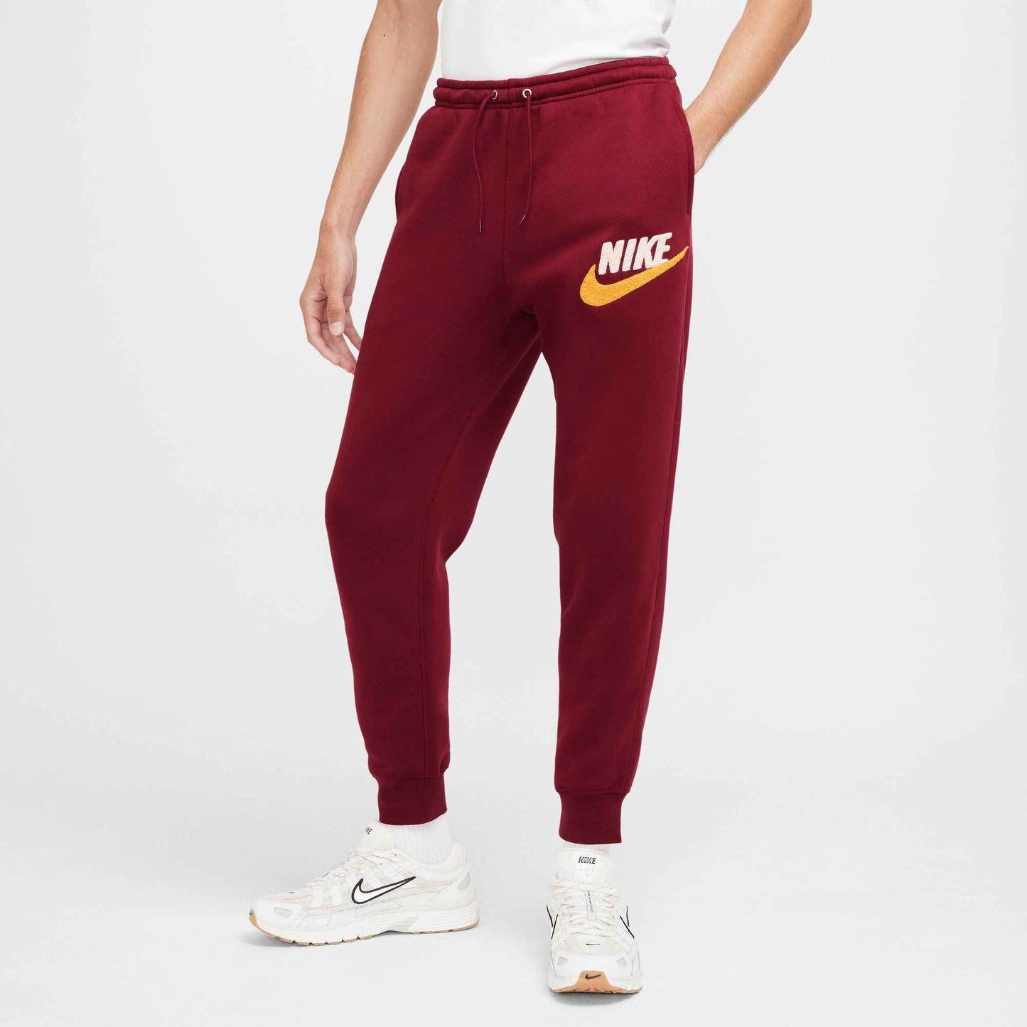 Nike Mens Club Fleece Joggers - Team Red