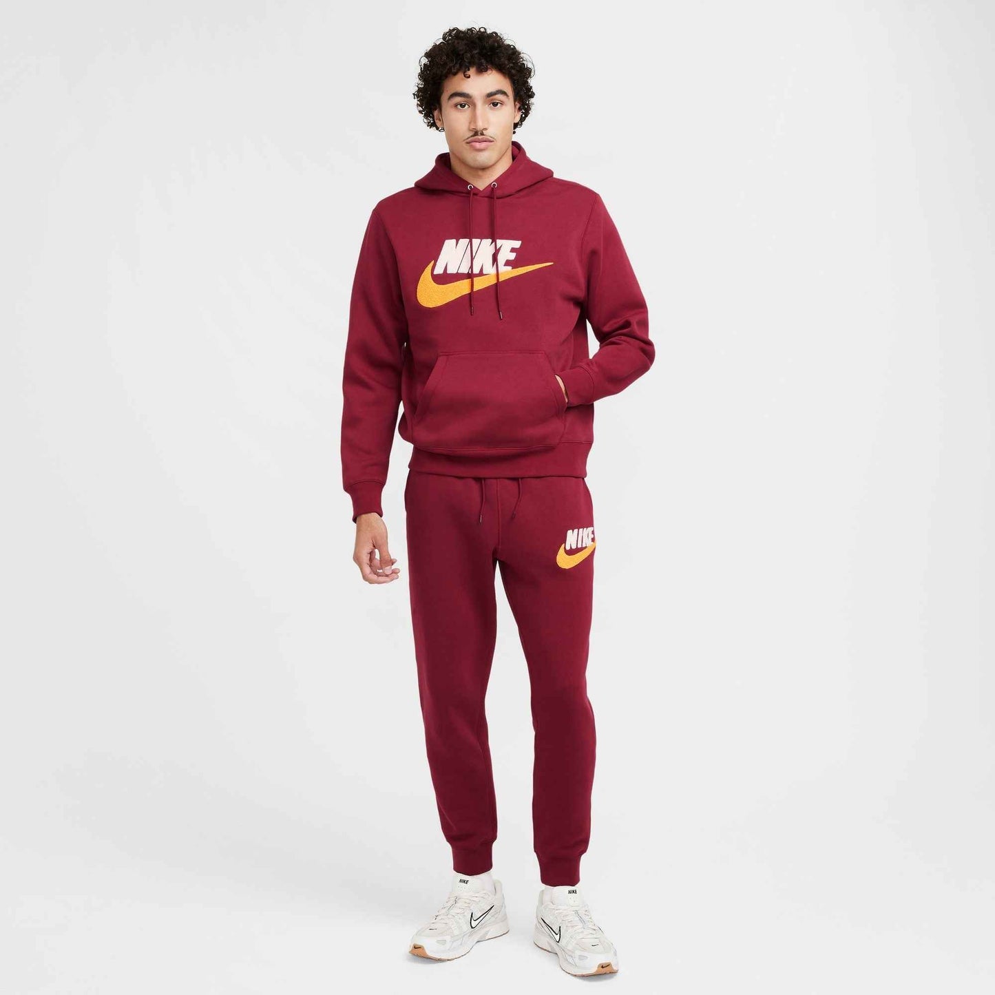 Nike Mens Club Fleece Joggers - Team Red