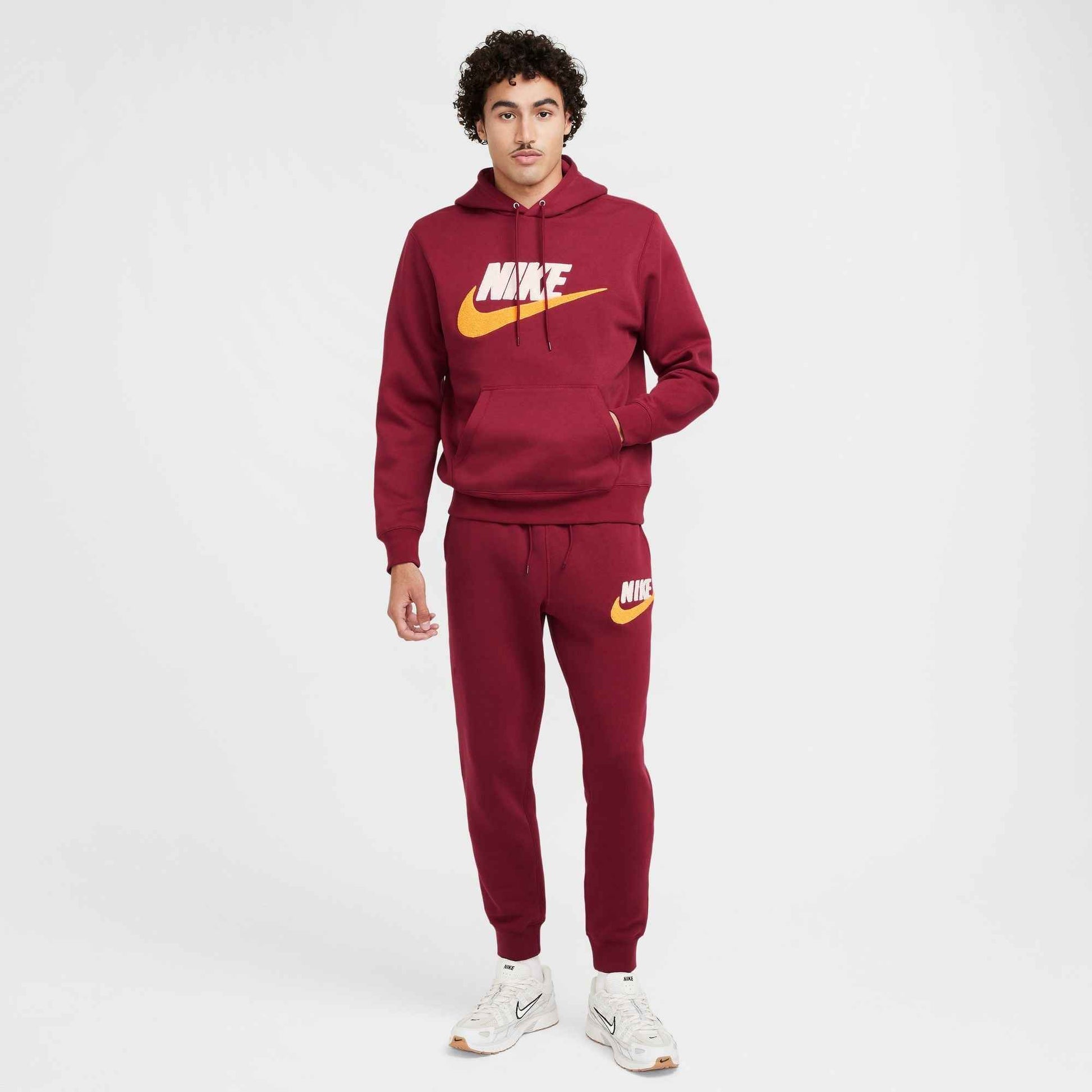 Nike Mens Club Fleece Joggers - Team Red