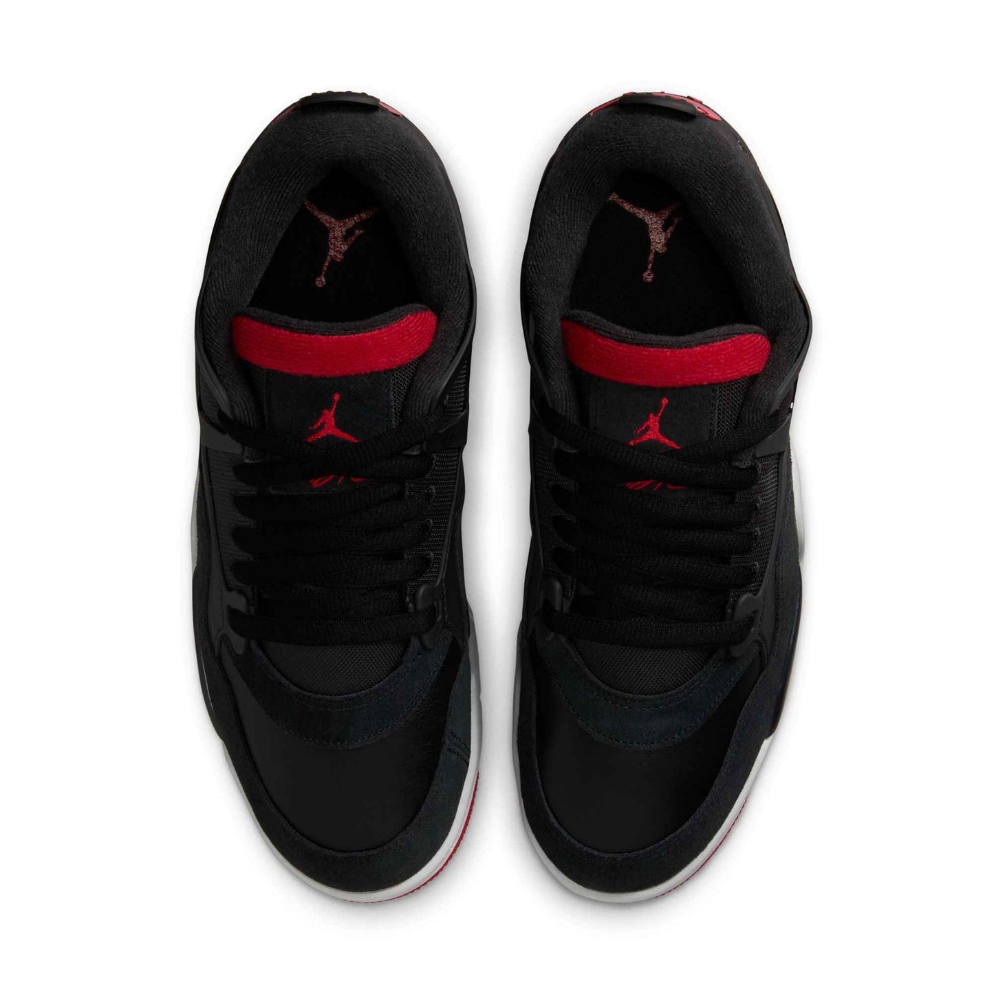 Air Jordan Mens 4 RM - Black/Varsity Red