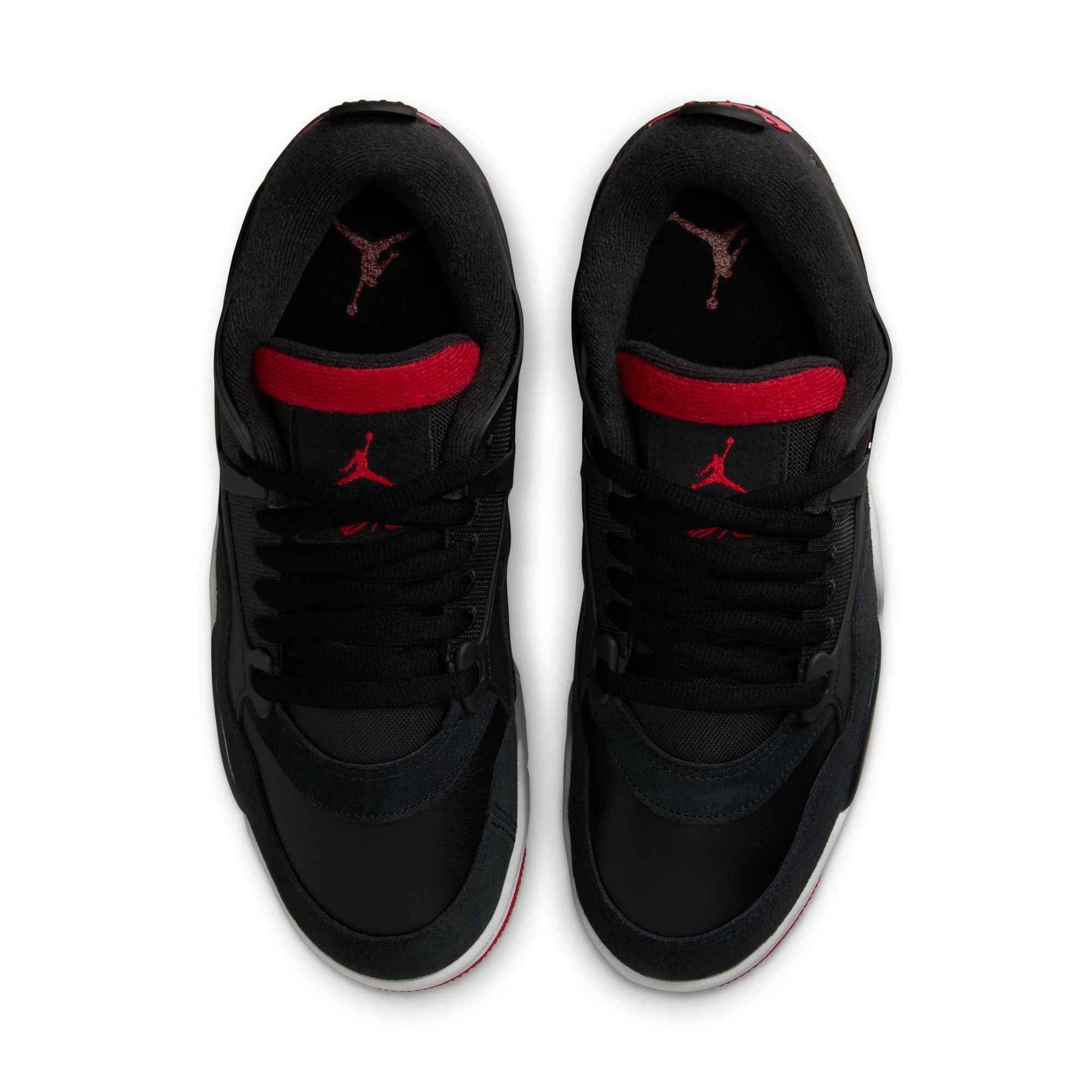 Air Jordan Mens 4 RM - Black/Varsity Red