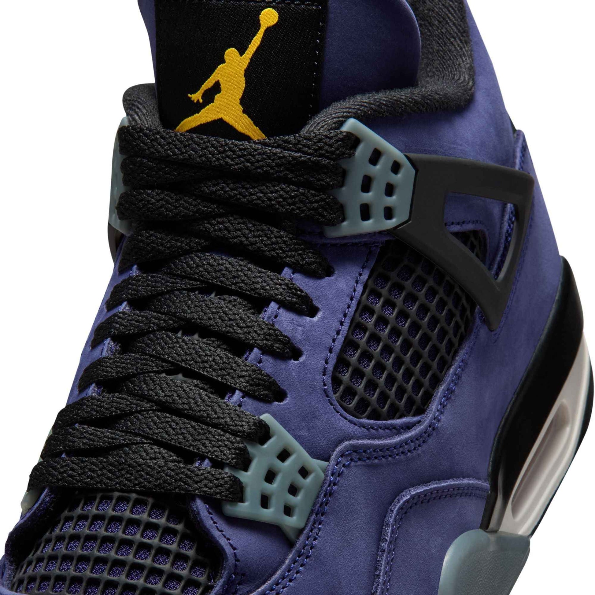 Air Jordan Mens 4 Retro - Lakers