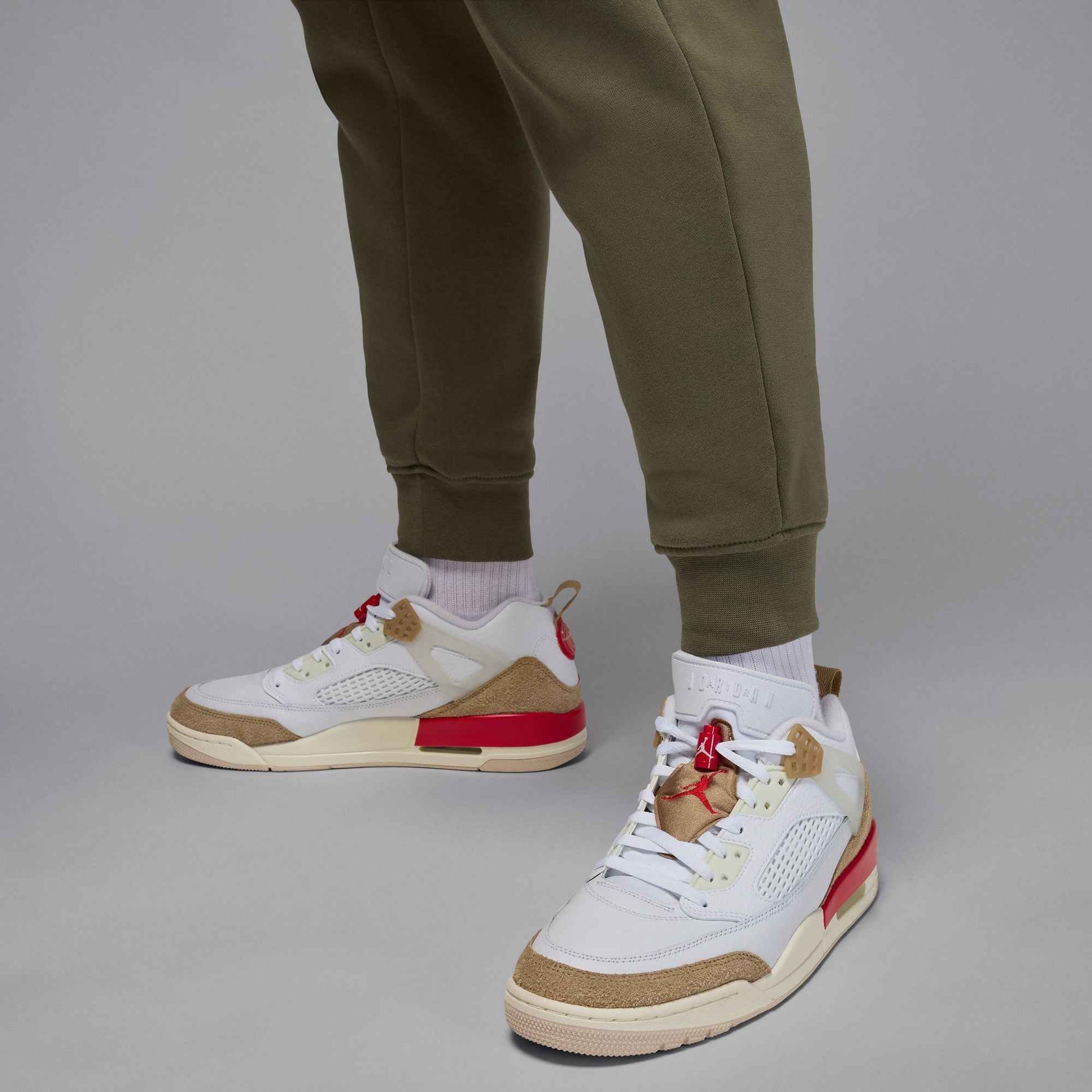 Air Jordan Mens Brooklyn Fleece Joggers - Medium Olive