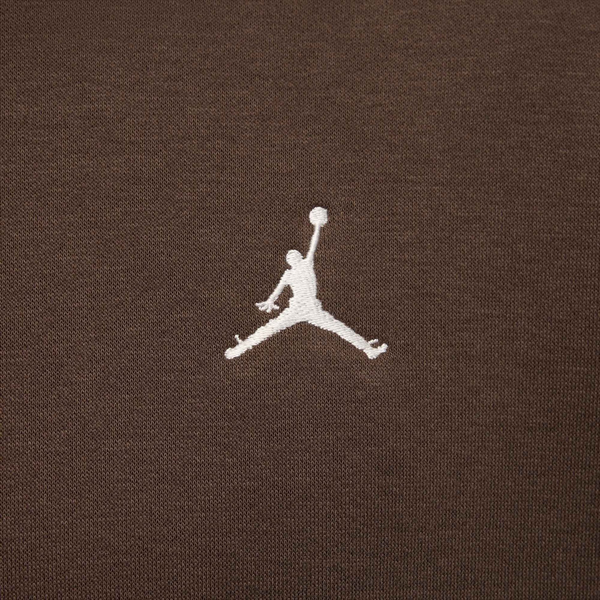 Air Jordan Mens Brooklyn Fleece Pullover Hoodie - Brown