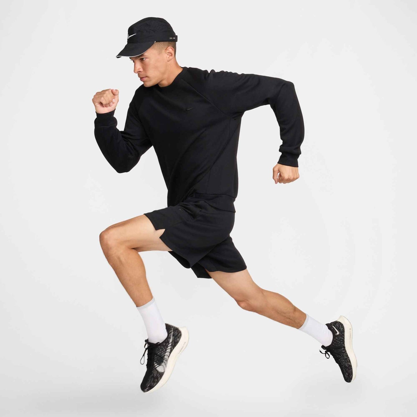 Nike Mens Primary Fleece Crewneck - Black
