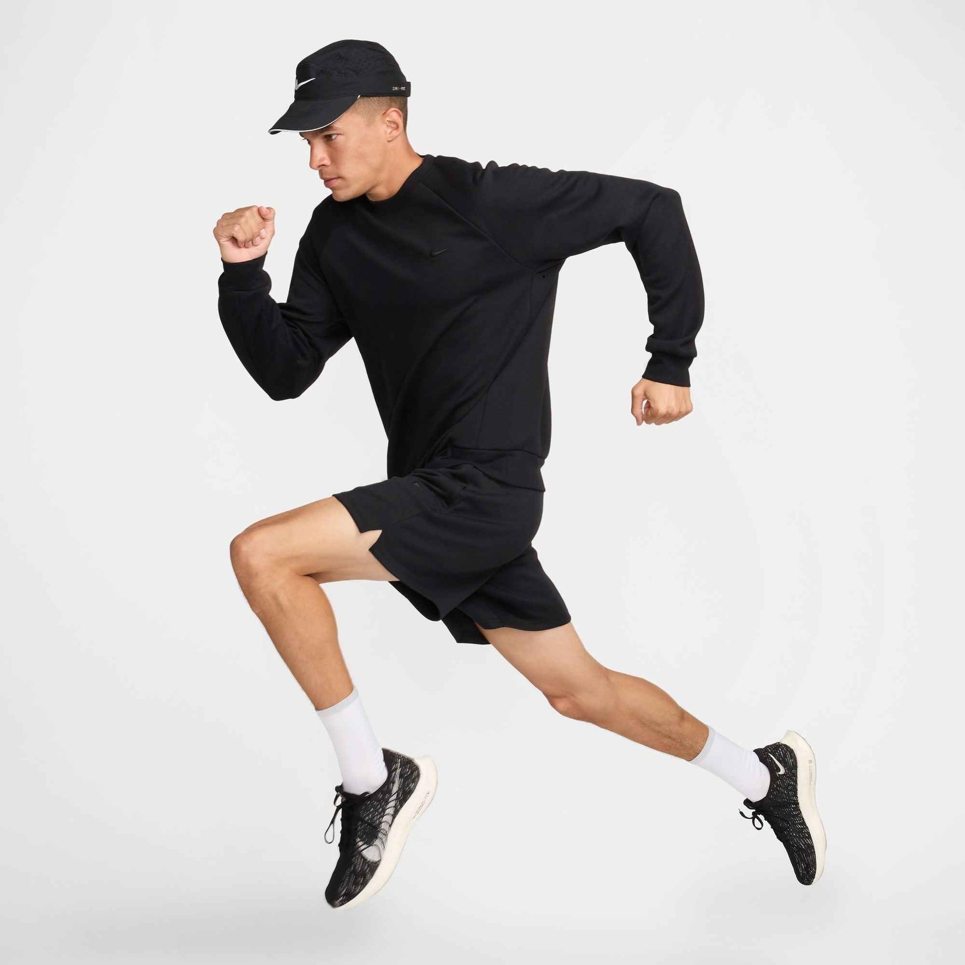 Nike Mens Primary Fleece Crewneck - Black
