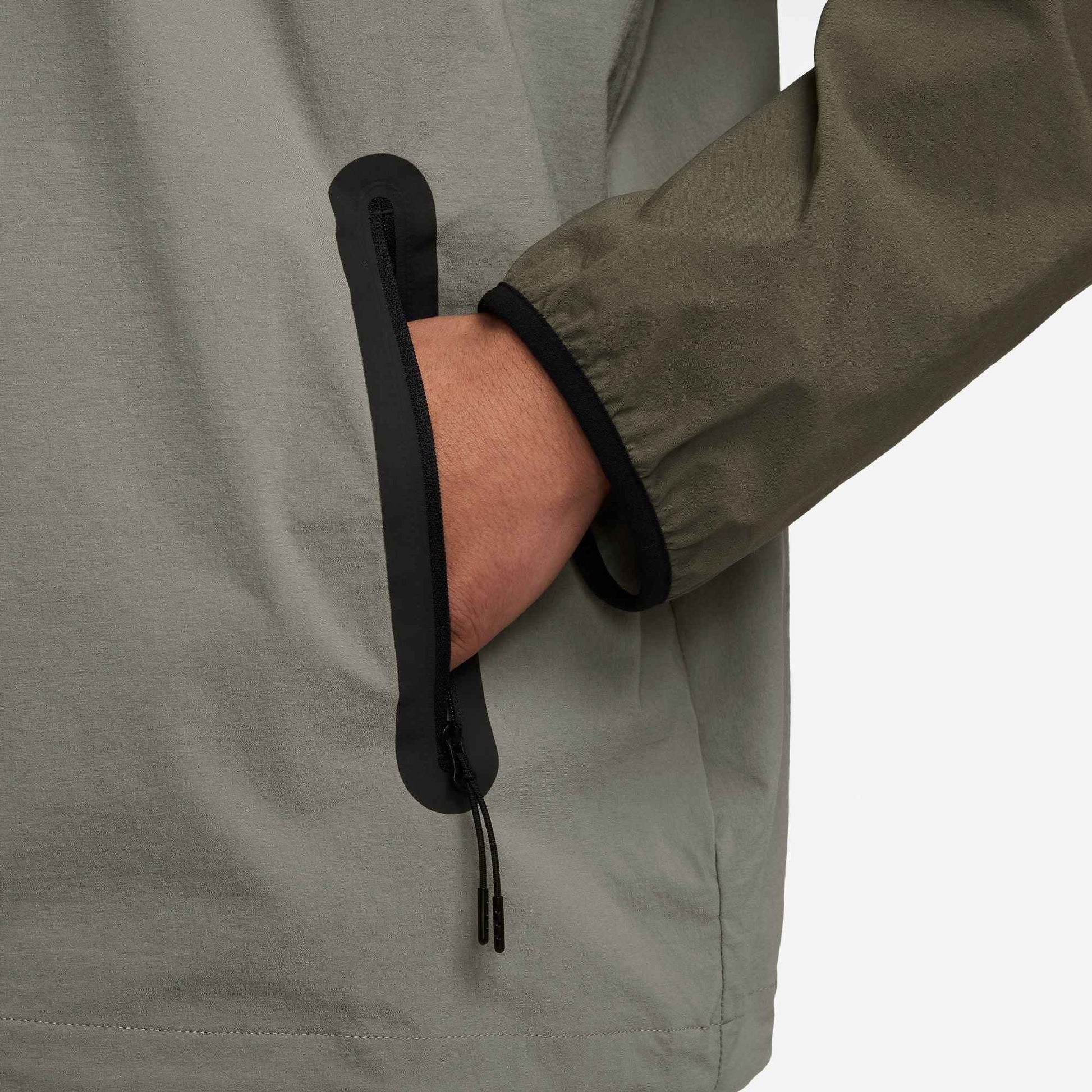 Nike Mens Tech Fleece Jacket - Light Army