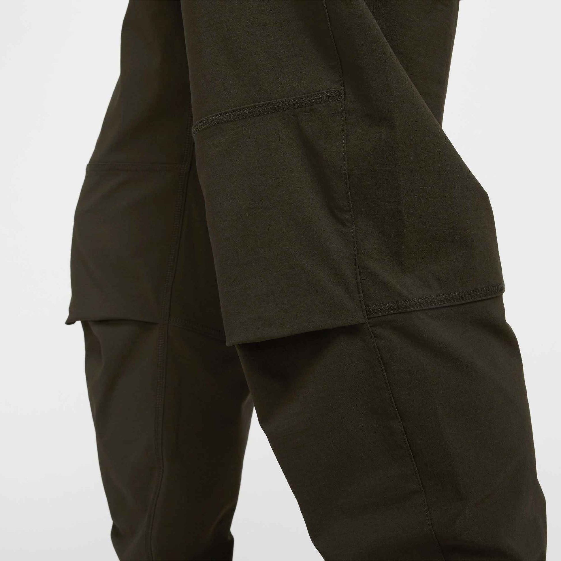 Nike Mens Tech Woven Pants - Sequoia/Black