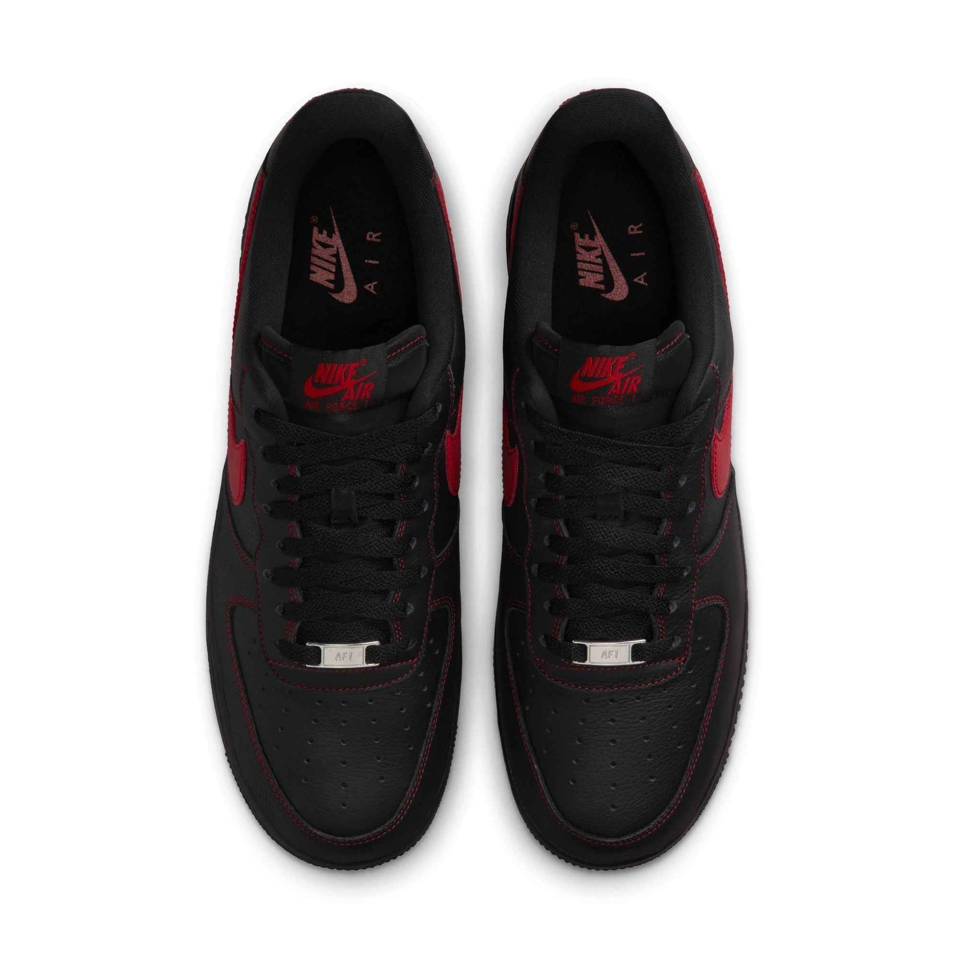 Nike Mens Air Force 1 '07 LV8 - Black/University Red