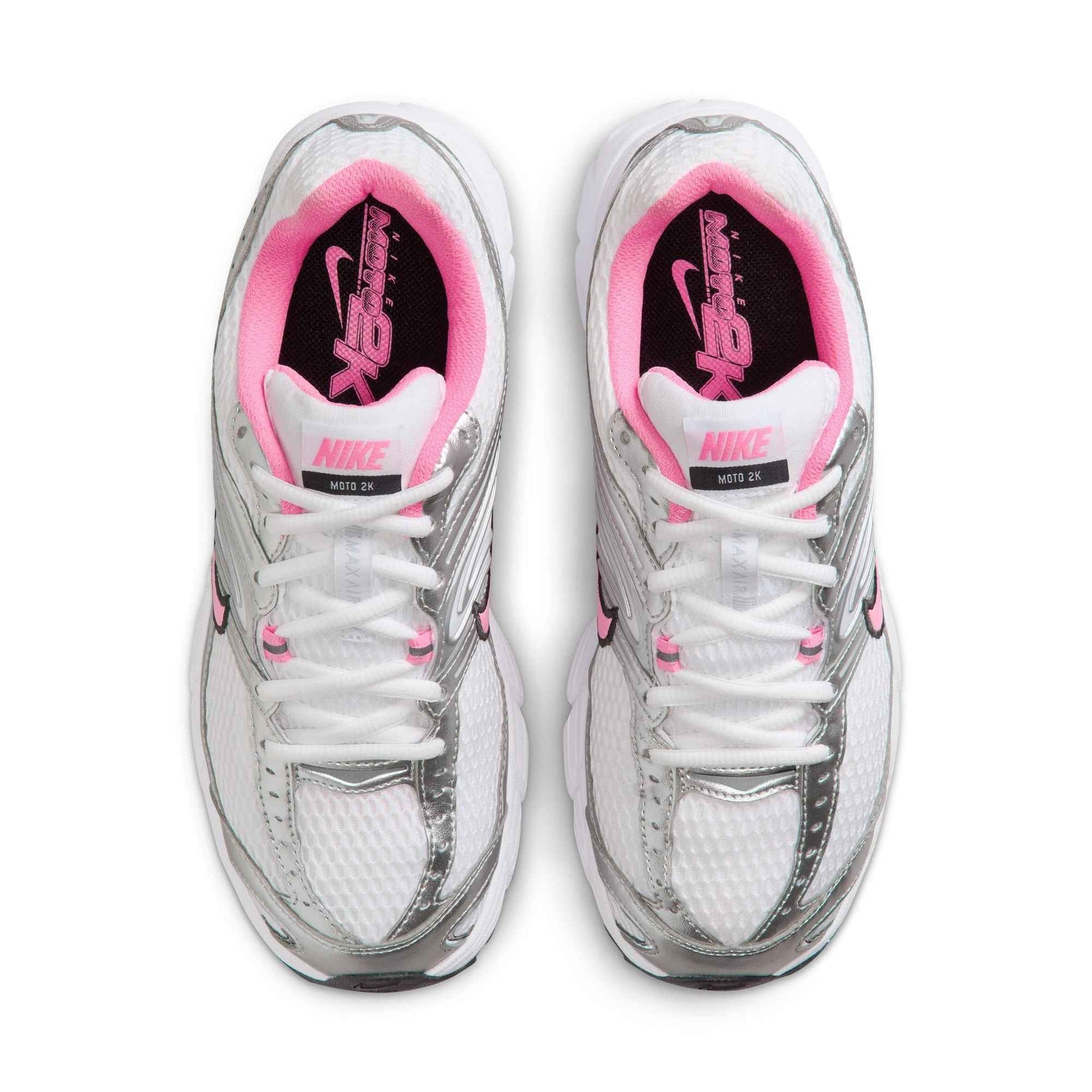 Nike Womens Air Max Moto 2K - White/Pink Spell