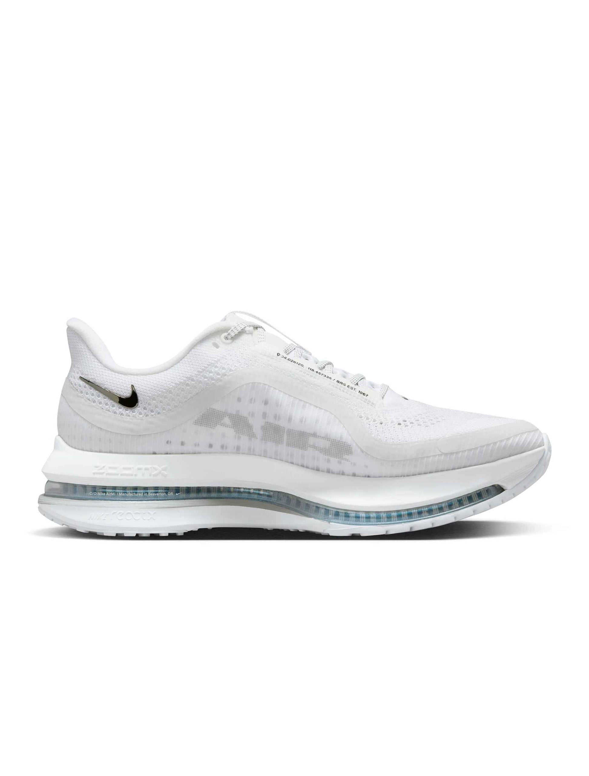 Nike Mens Pegasus Premium - White/Metallic Silver