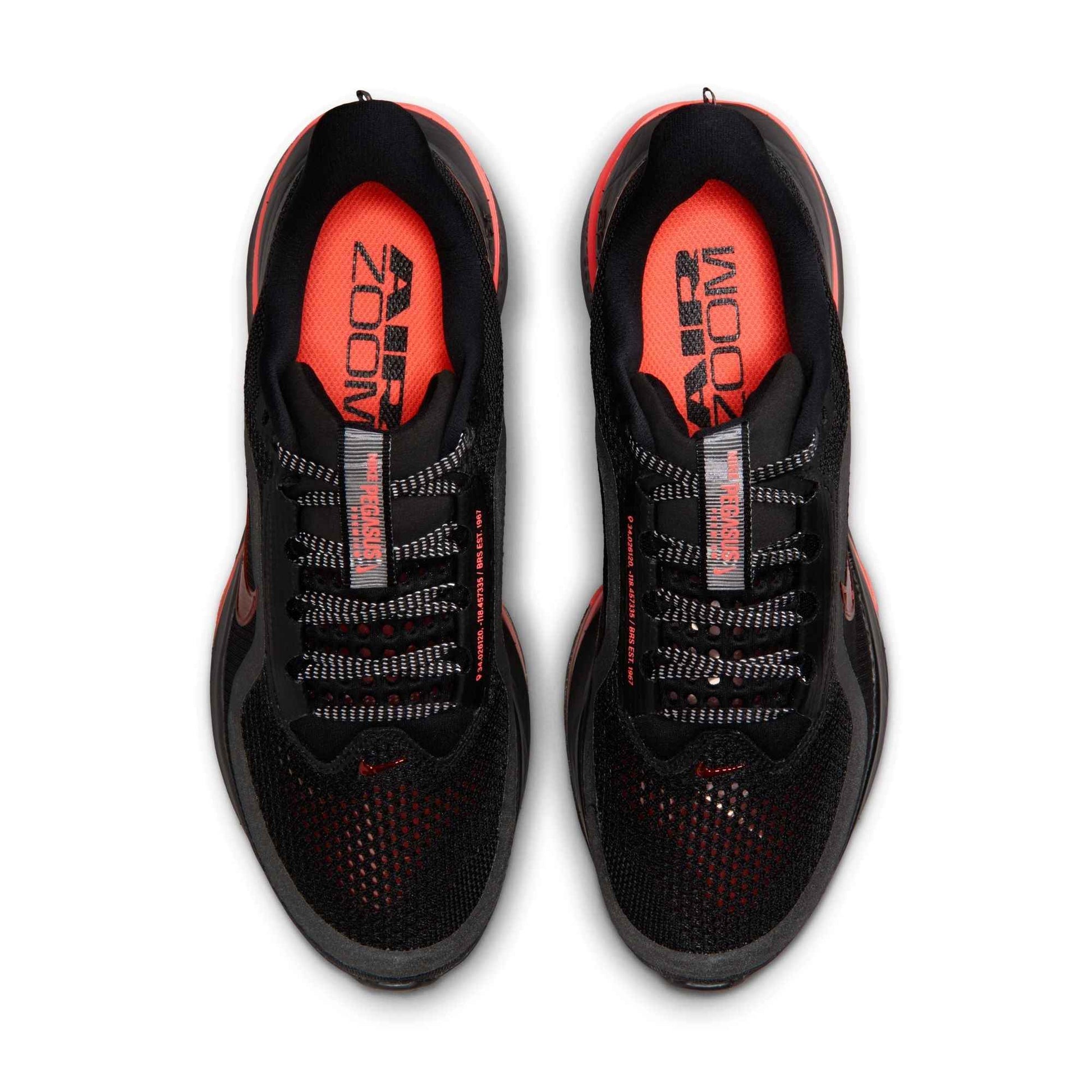 Nike Womens Pegasus Premium - Black/Hot Lava