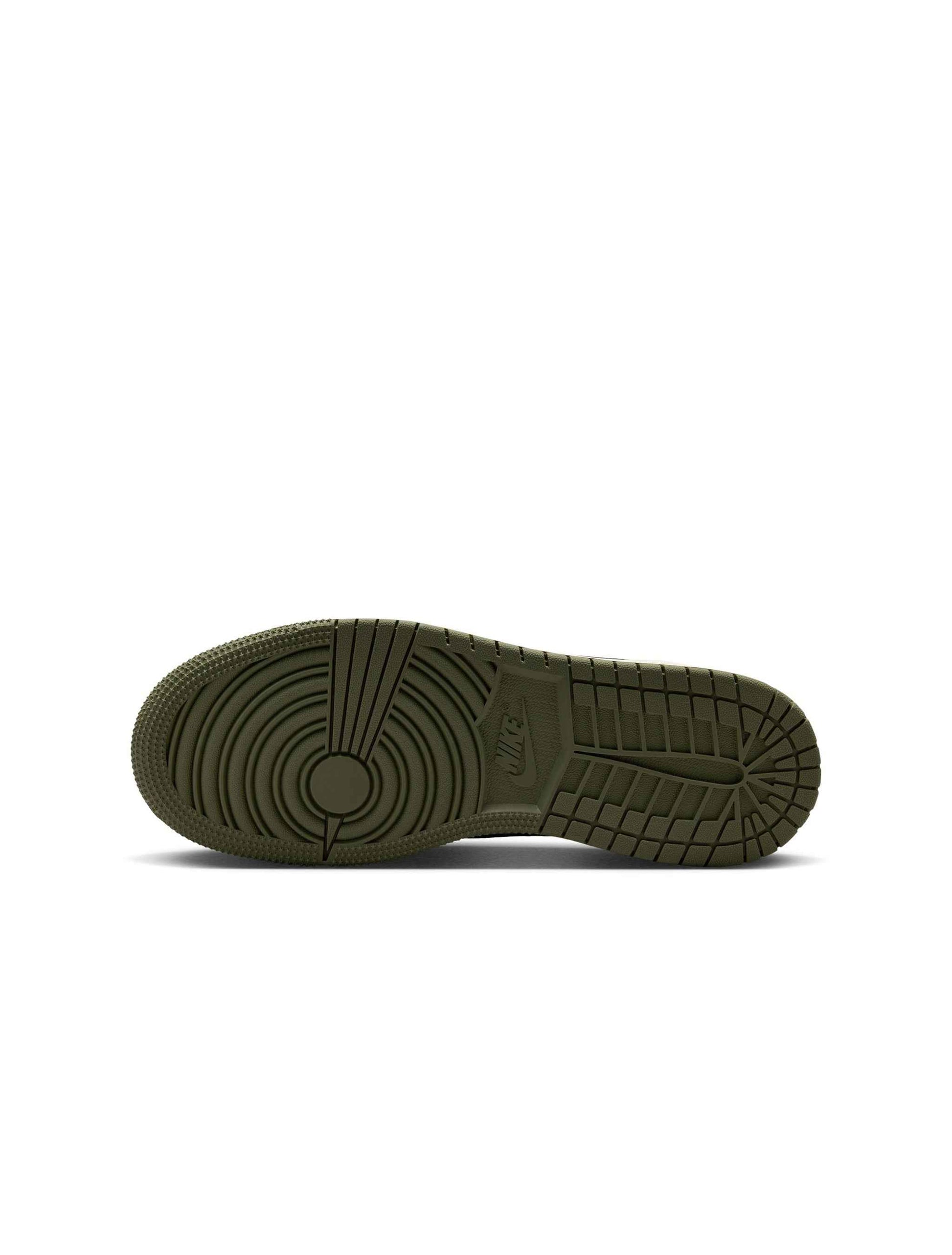 Air Jordan Big Kids 1 Retro Low - Medium Olive