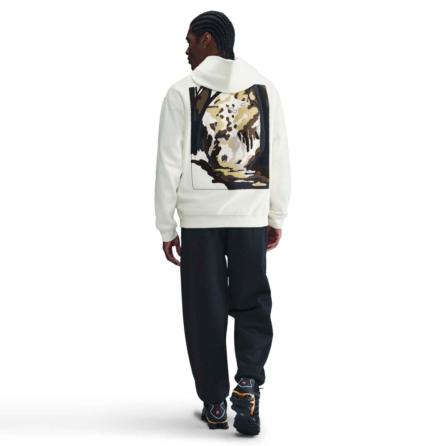 Nike Mens Solo Swoosh Hoodie - Sail