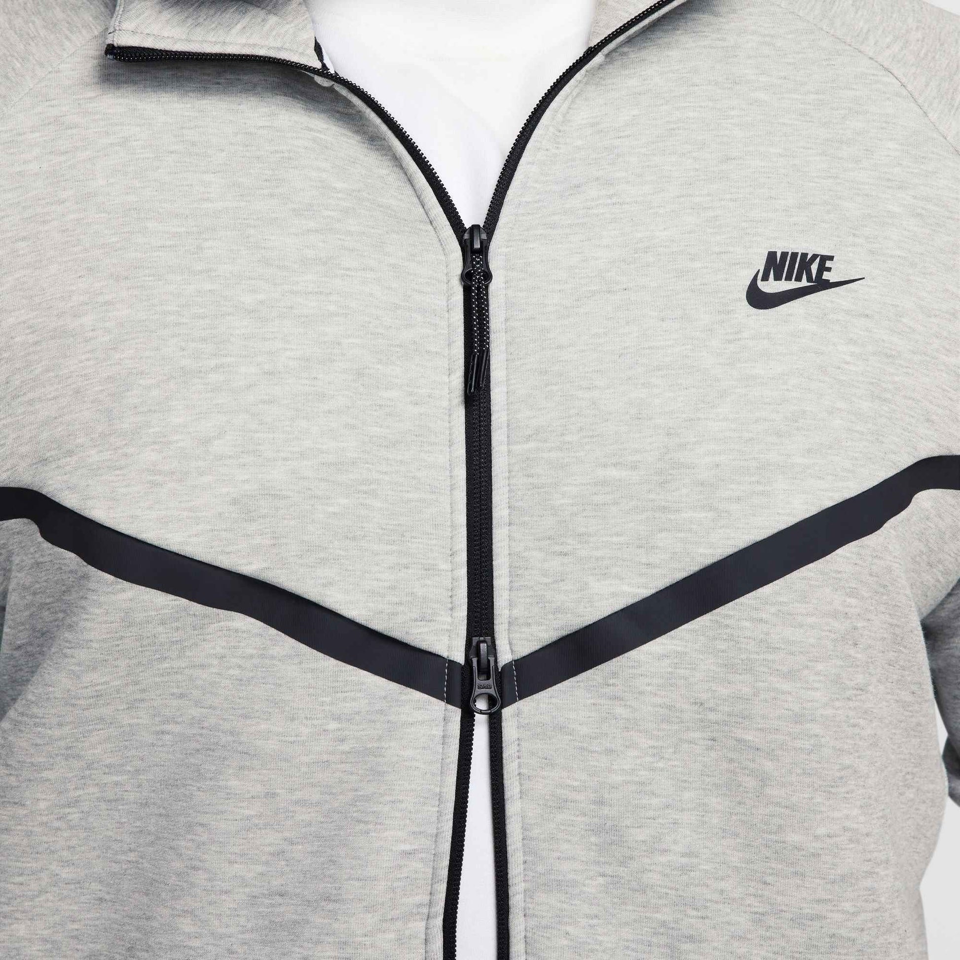 Nike Mens Tech Fleece Hoodie - Heather Grey
