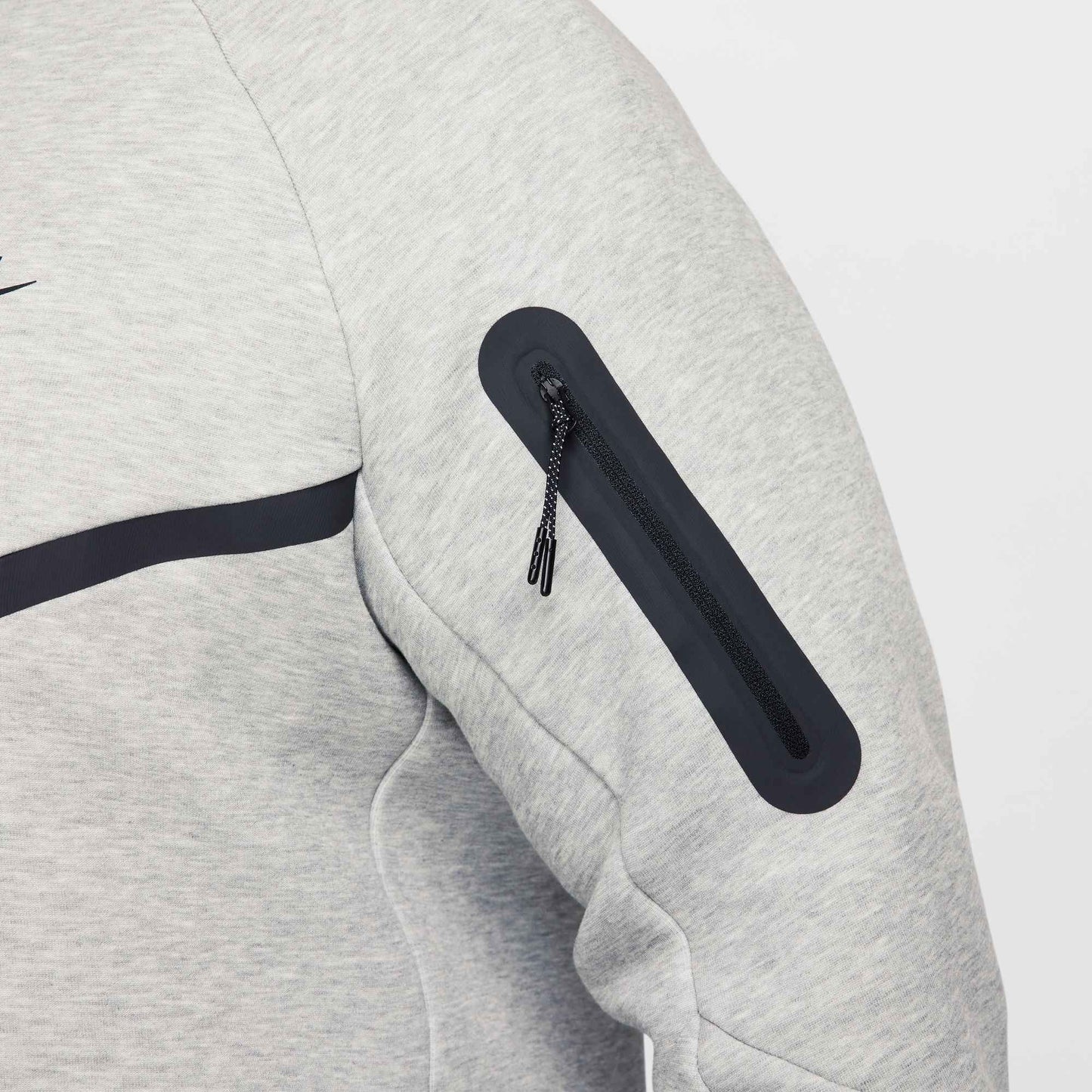 Nike Mens Tech Fleece Hoodie - Heather Grey