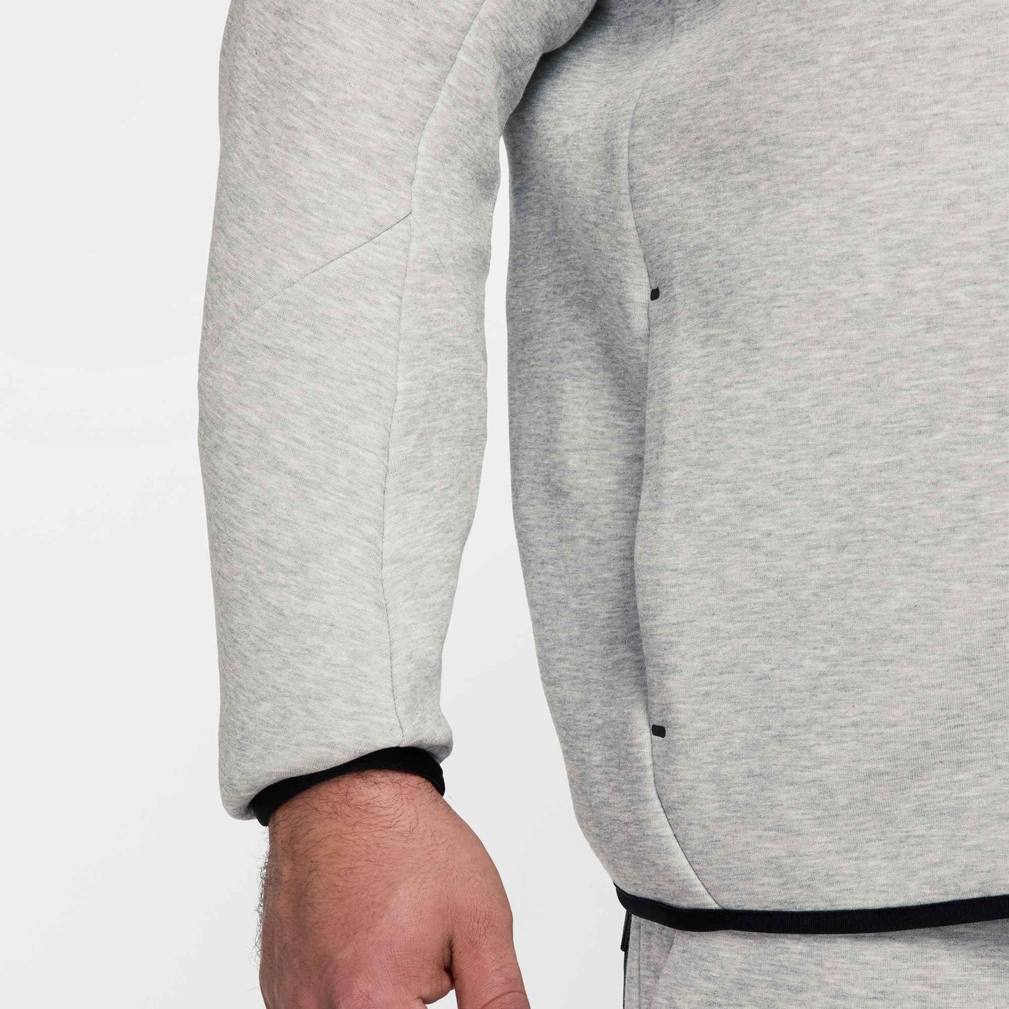 Nike Mens Tech Fleece Hoodie - Heather Grey