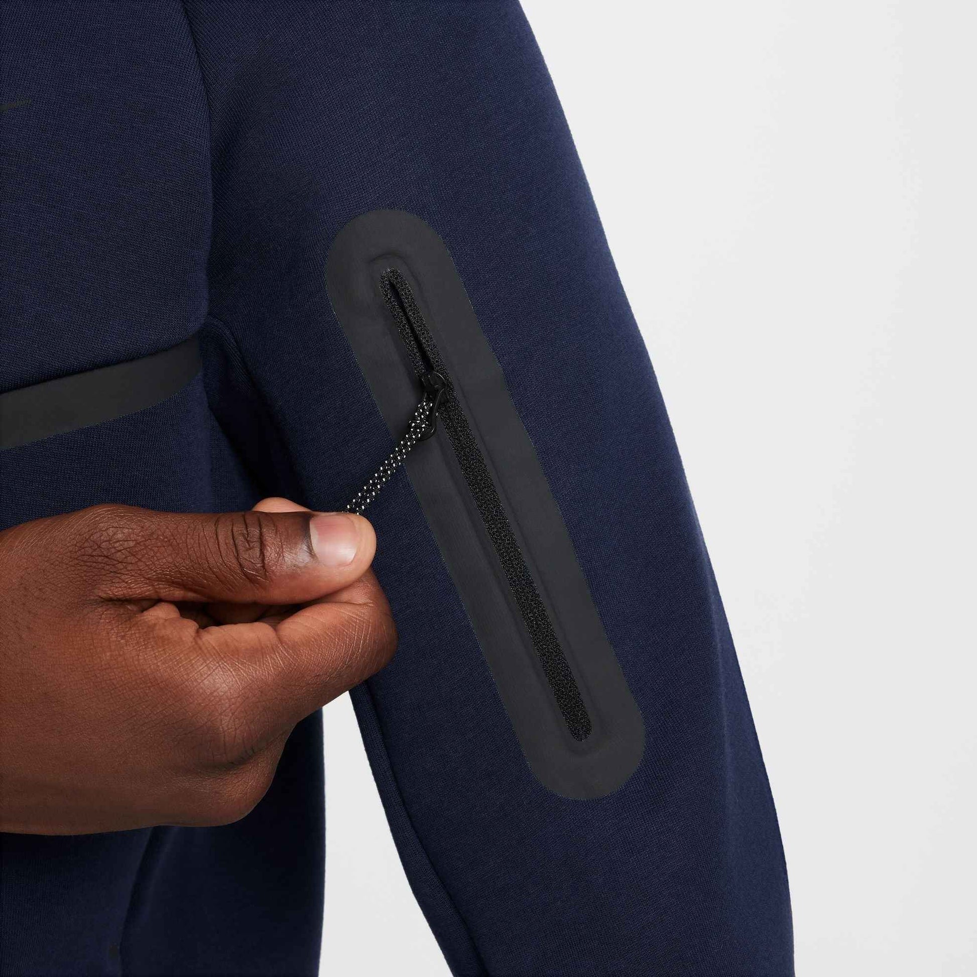 Nike Mens Tech Fleece Hoodie - Obsidian/Black