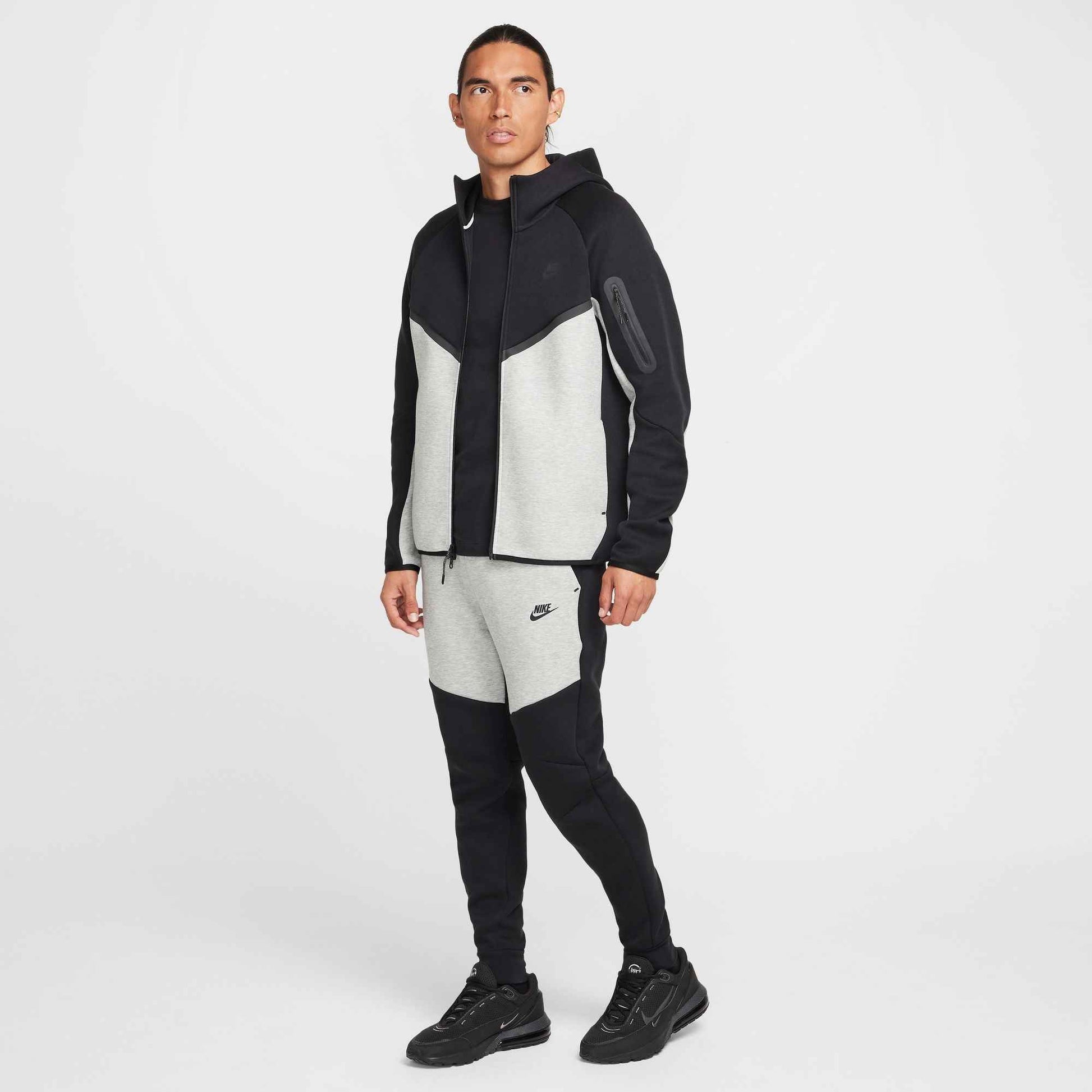 Nike Mens Tech Fleece Joggers - Dark Grey/Black